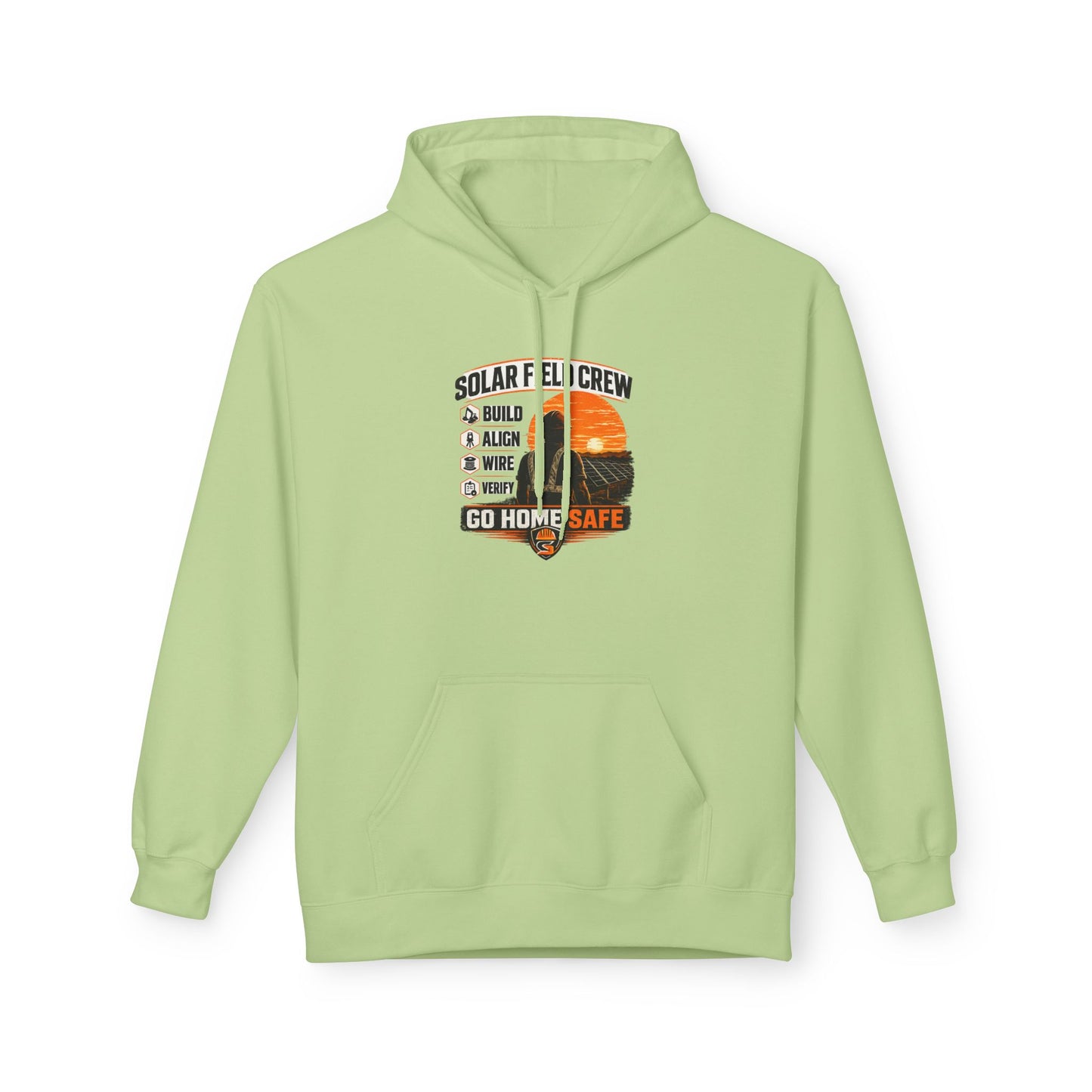Solar Field Crew Hoodie – Go Home Safe Graphic Workwear