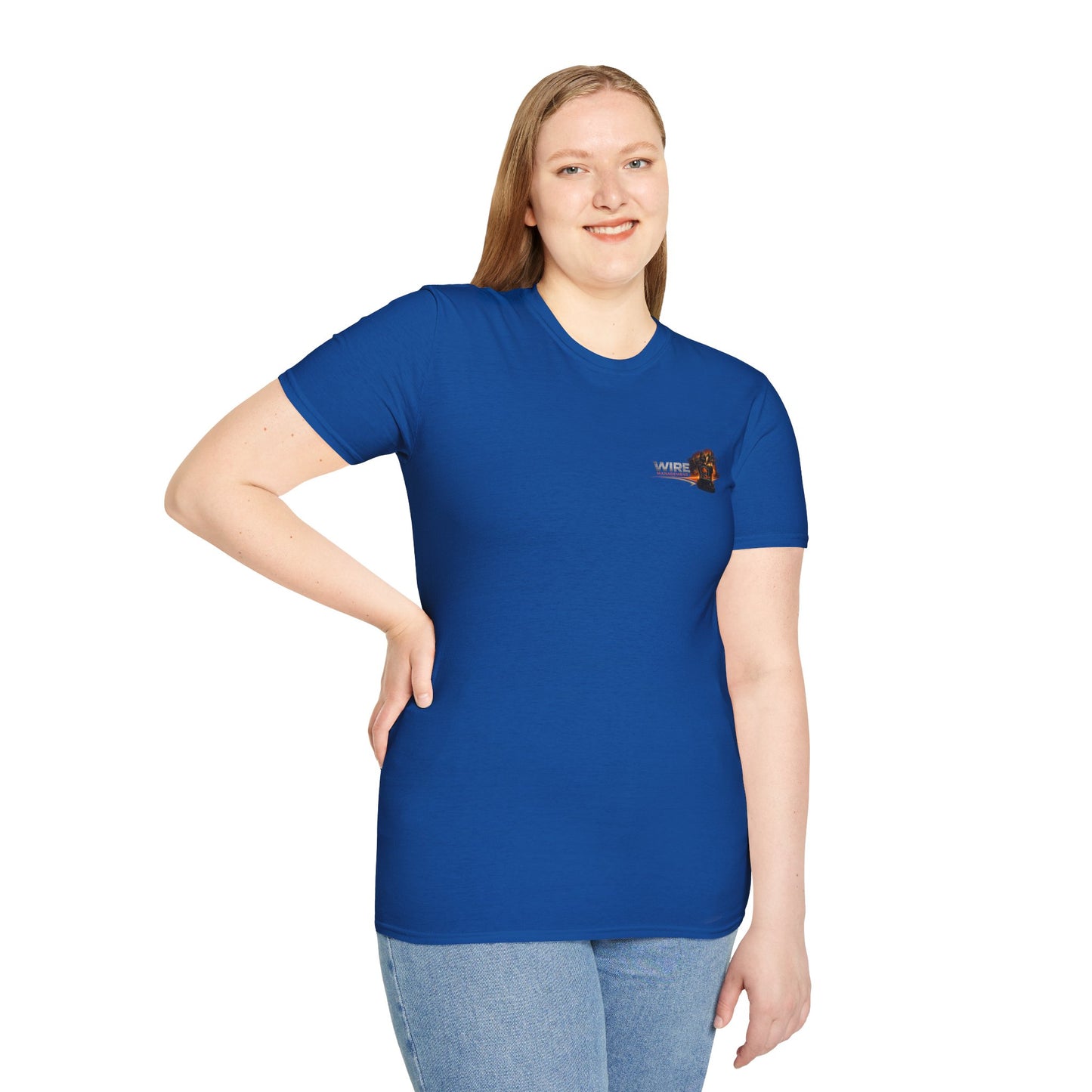 Wire Management Crew T-Shirt — Electrician Cable Tech Work Shirt