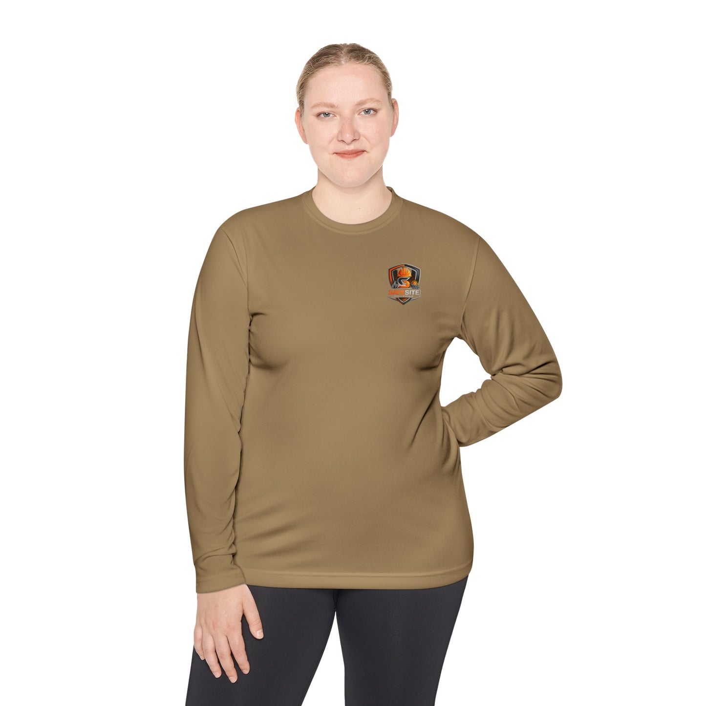 Solar Field Crew Long Sleeve Tee — 'Go Home Safe' Construction Worker Shirt