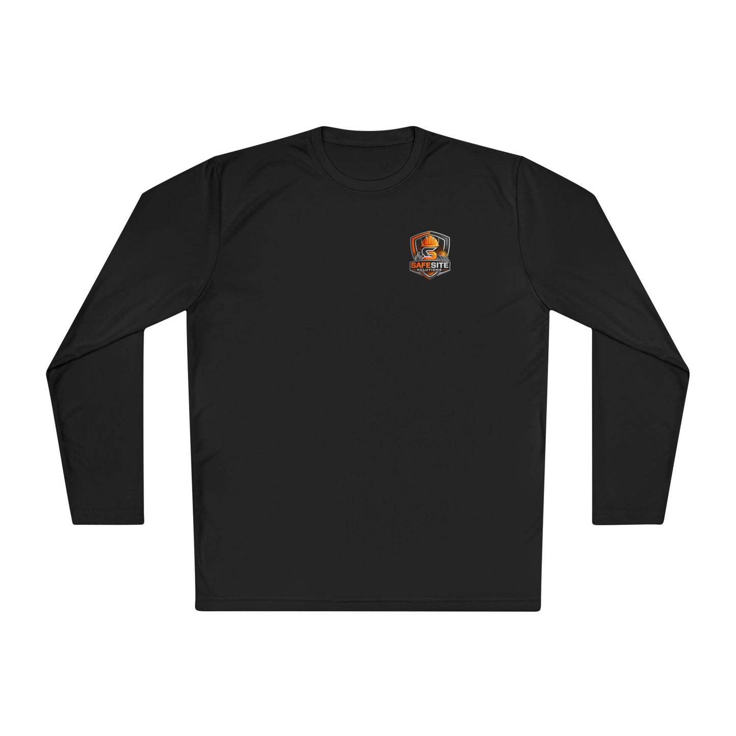 Solar Field Crew Long Sleeve Tee — 'Go Home Safe' Construction Worker Shirt