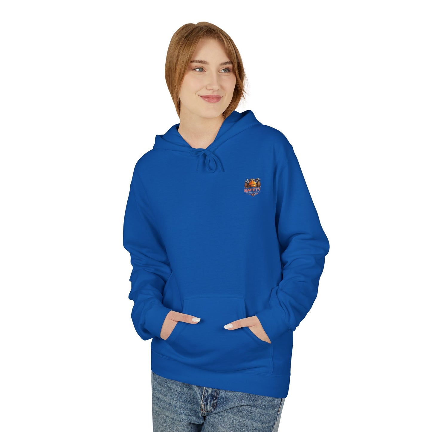 Safety Department Hoodie — "Last Line Before Incident" Graphic Workwear