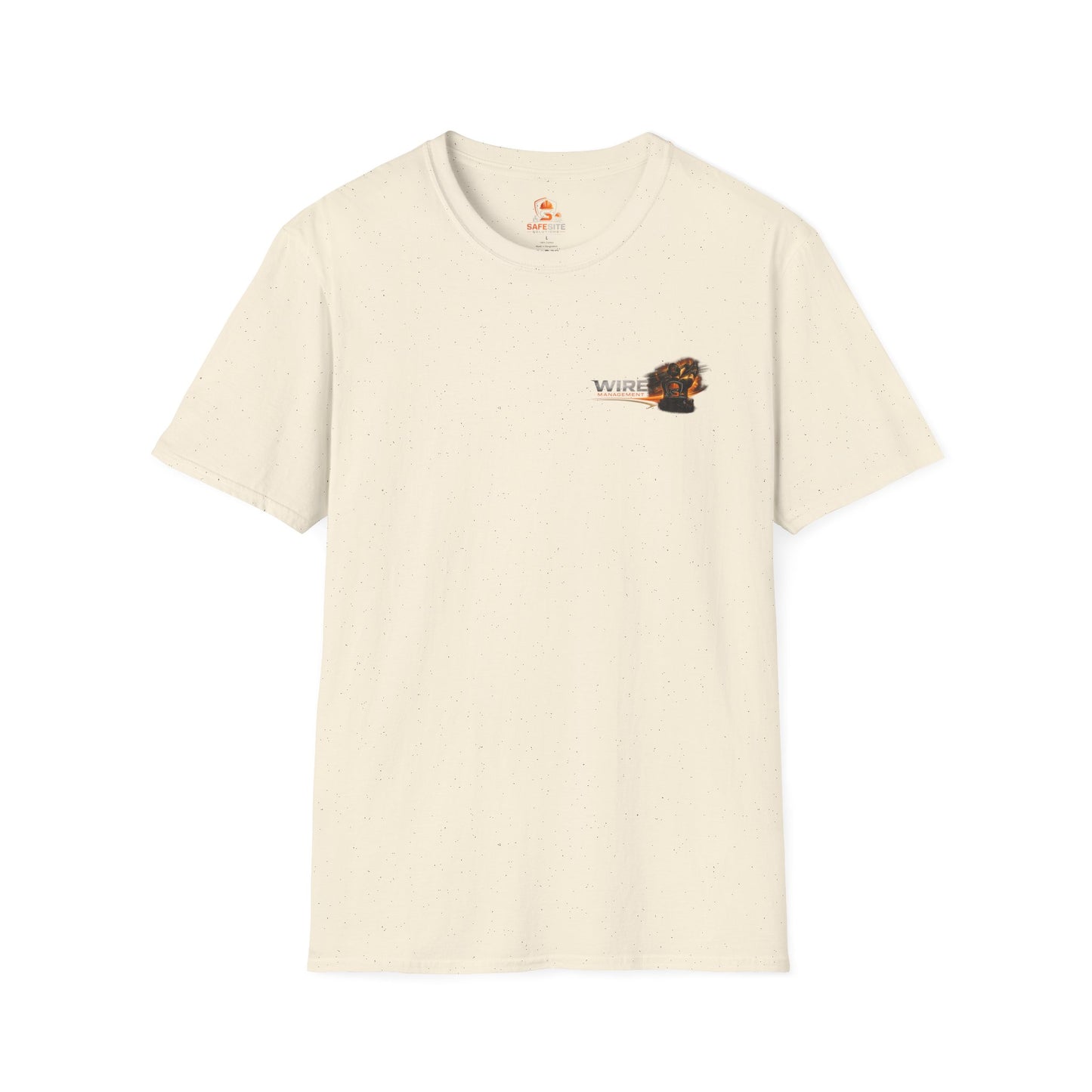 Wire Management Crew T-Shirt — Electrician Cable Tech Work Shirt