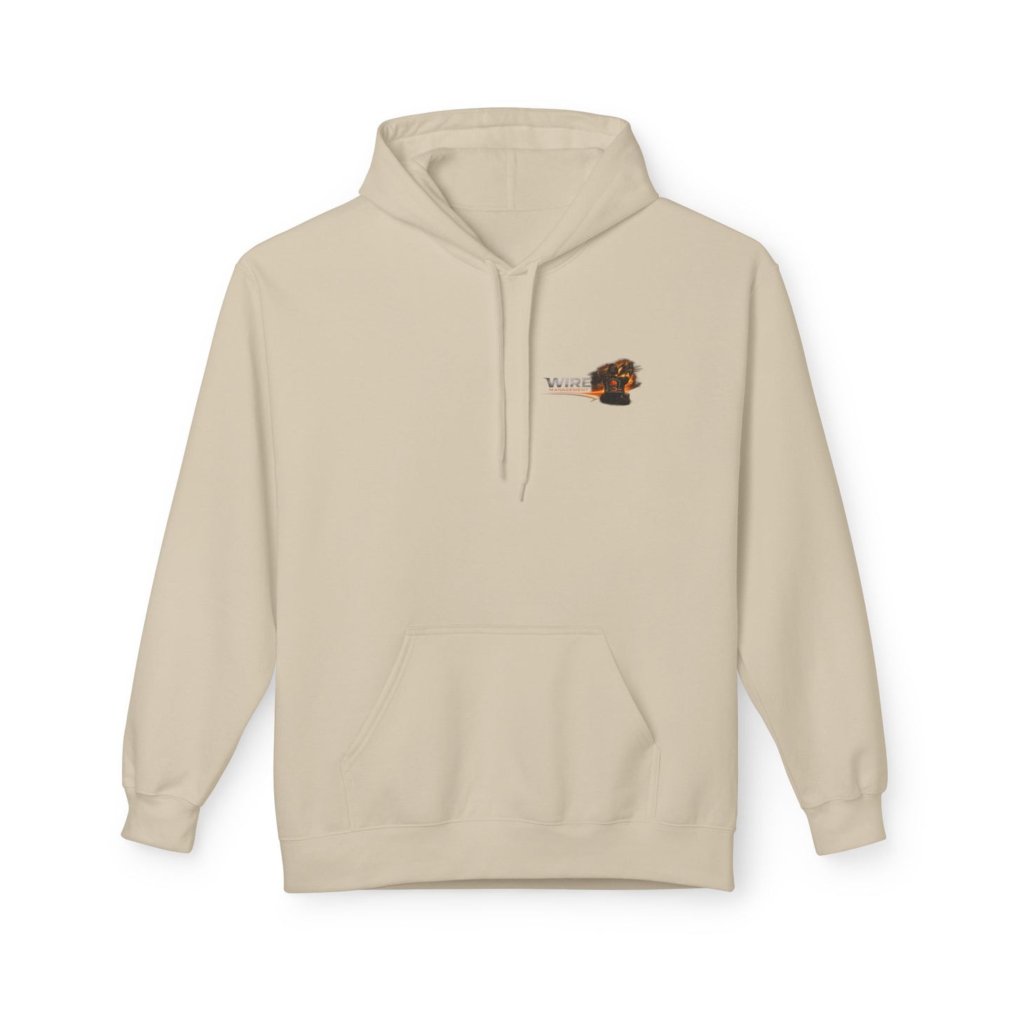 Wine Management Crew Hoodie — Funny Wine Lover Graphic Pullover