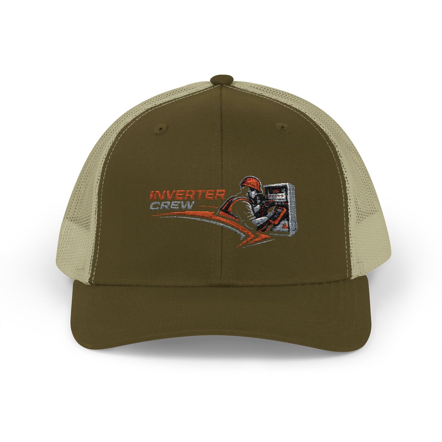 Inverter Tech Snapback Trucker Cap – Electrician HVAC Service Logo Hat