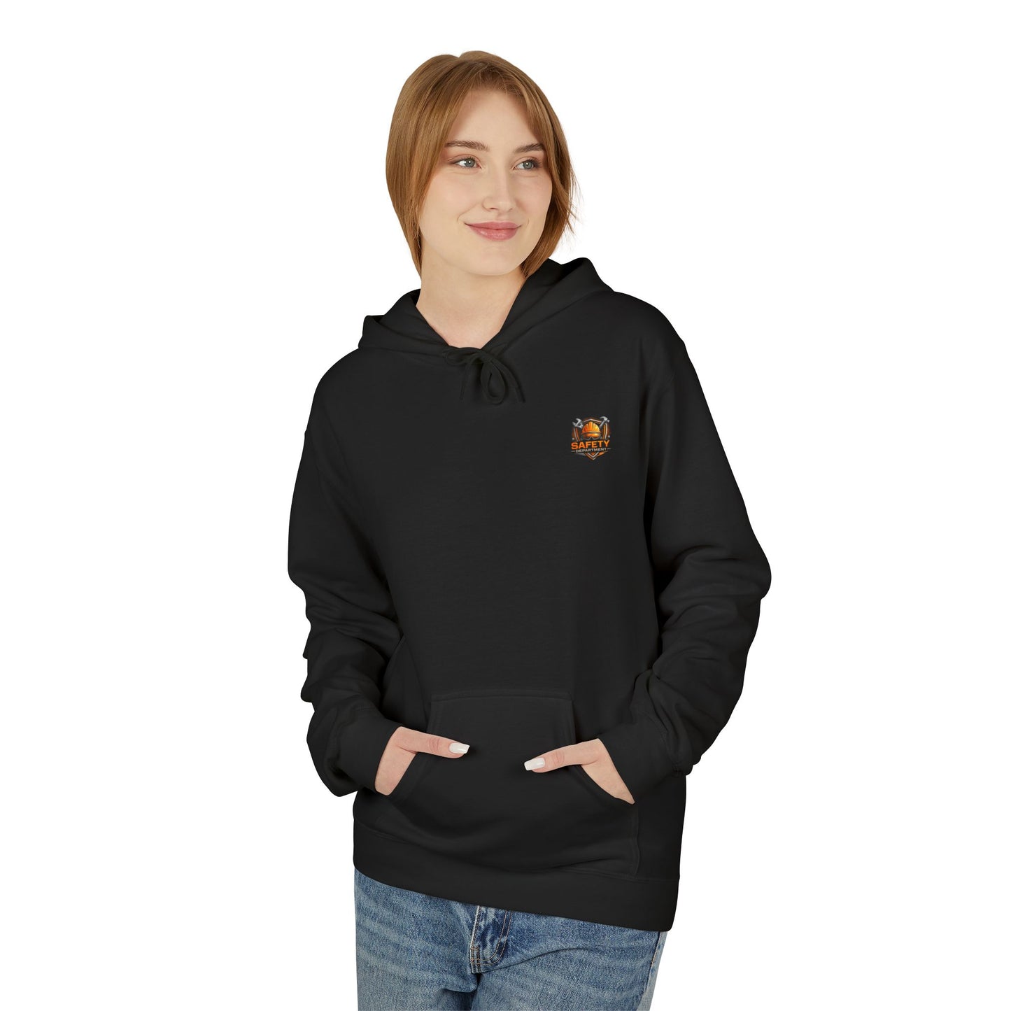 Safety Department Hoodie — "Last Line Before Incident" Graphic Workwear