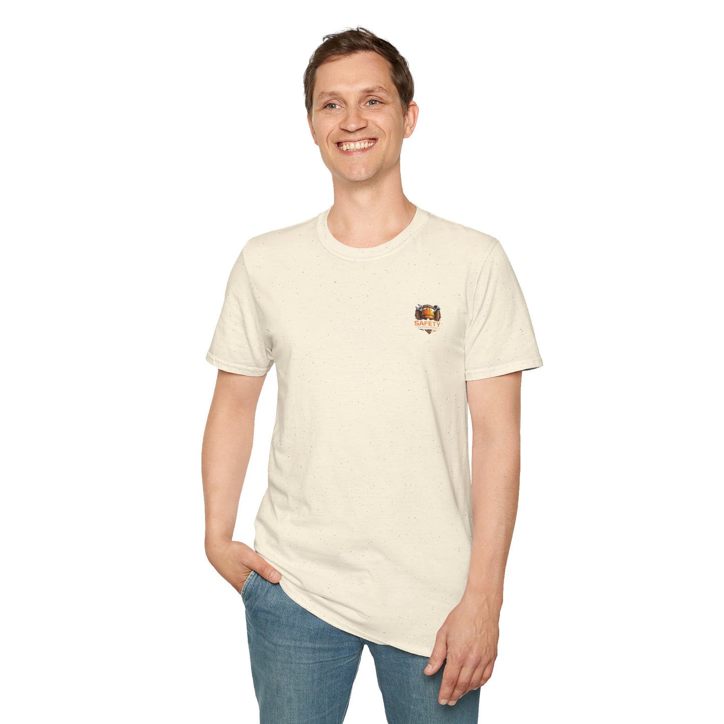Safety Department Graphic T-Shirt — "Last Line Before Incident" Worksite Firefighter Tee