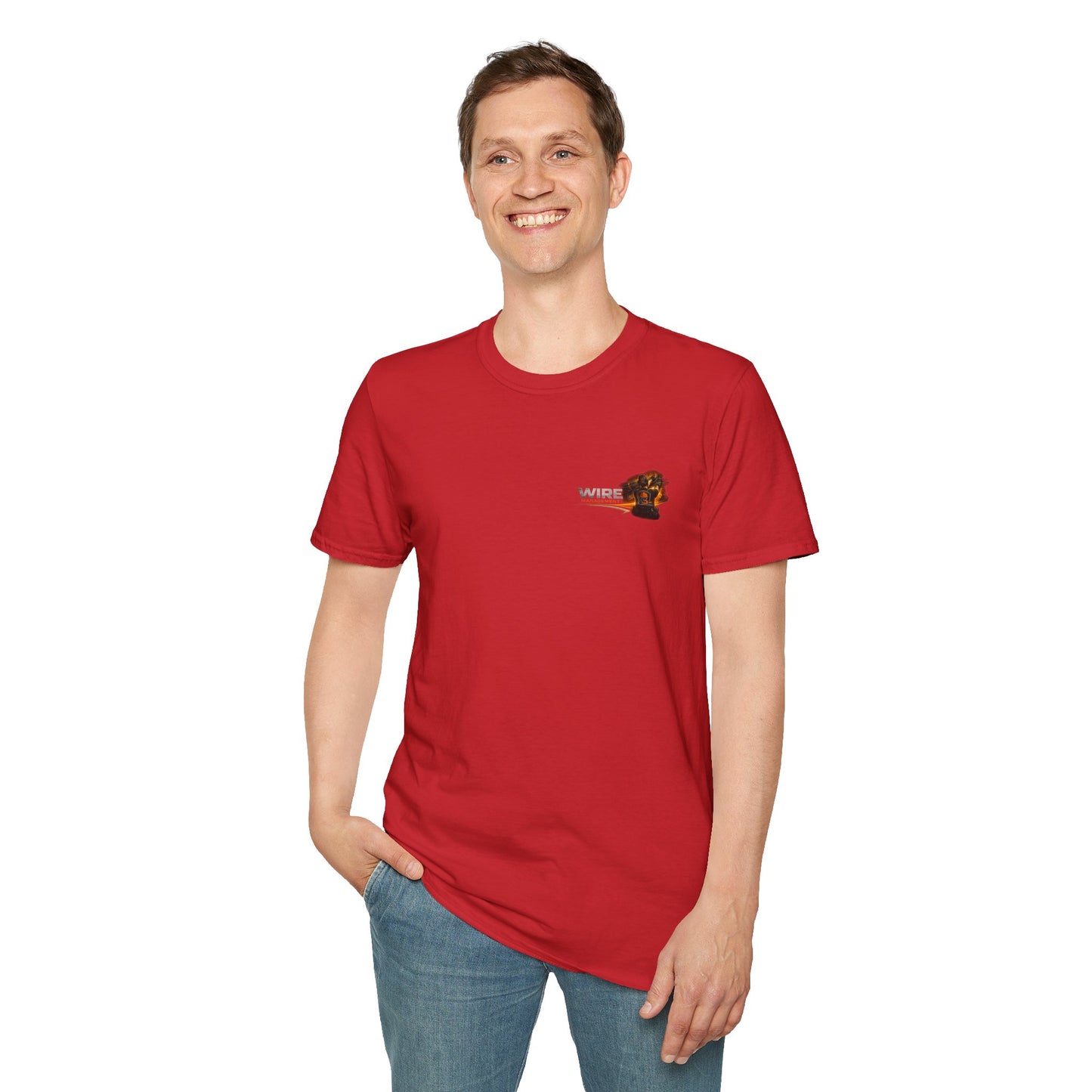 Wire Management Crew T-Shirt — Electrician Cable Tech Work Shirt