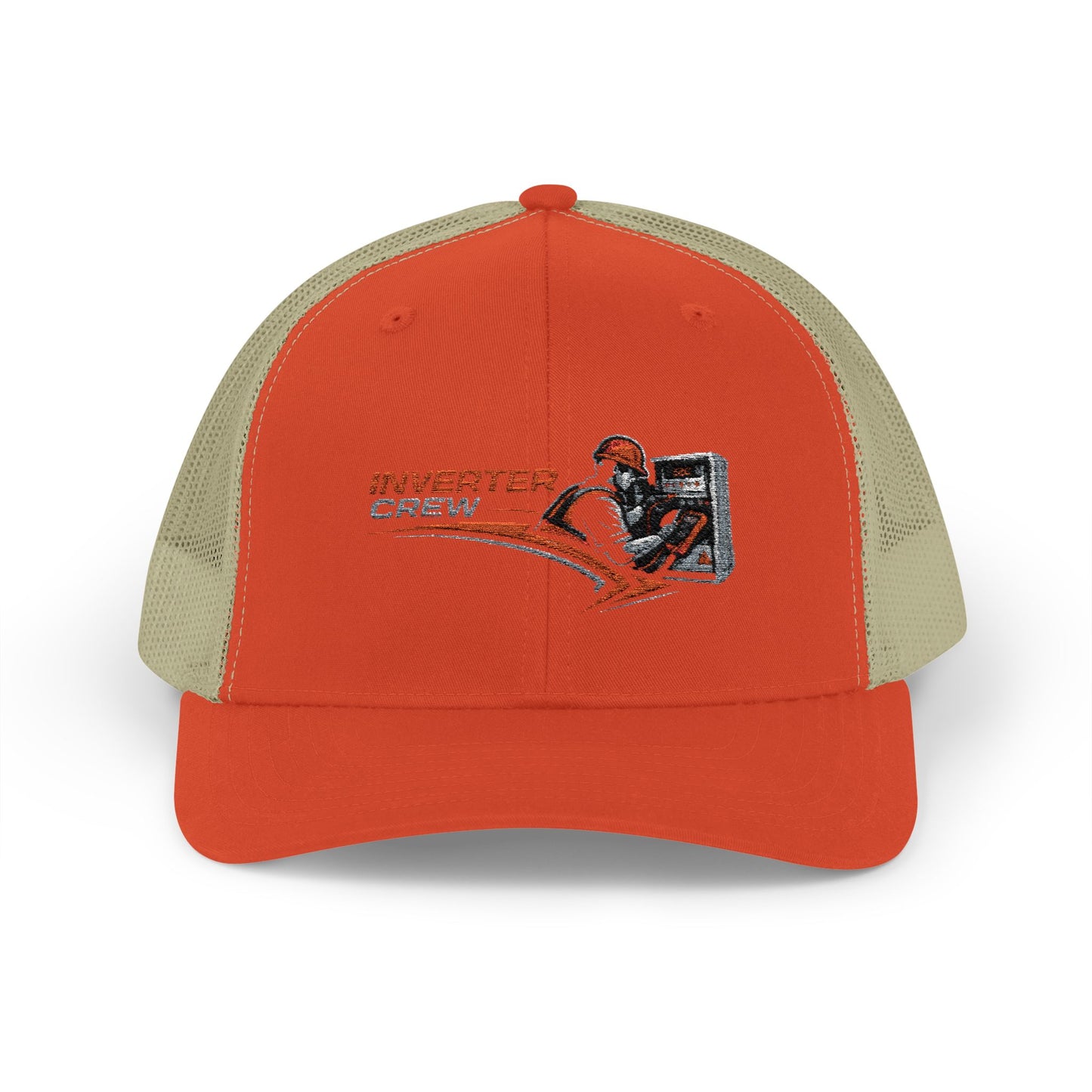 Inverter Tech Snapback Trucker Cap – Electrician HVAC Service Logo Hat