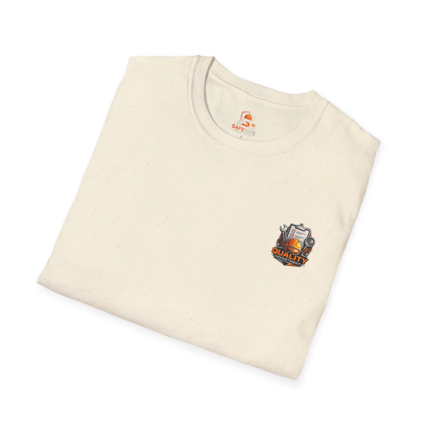 Quality Department T-Shirt — The Last Line Before Release Vintage Workwear Tee