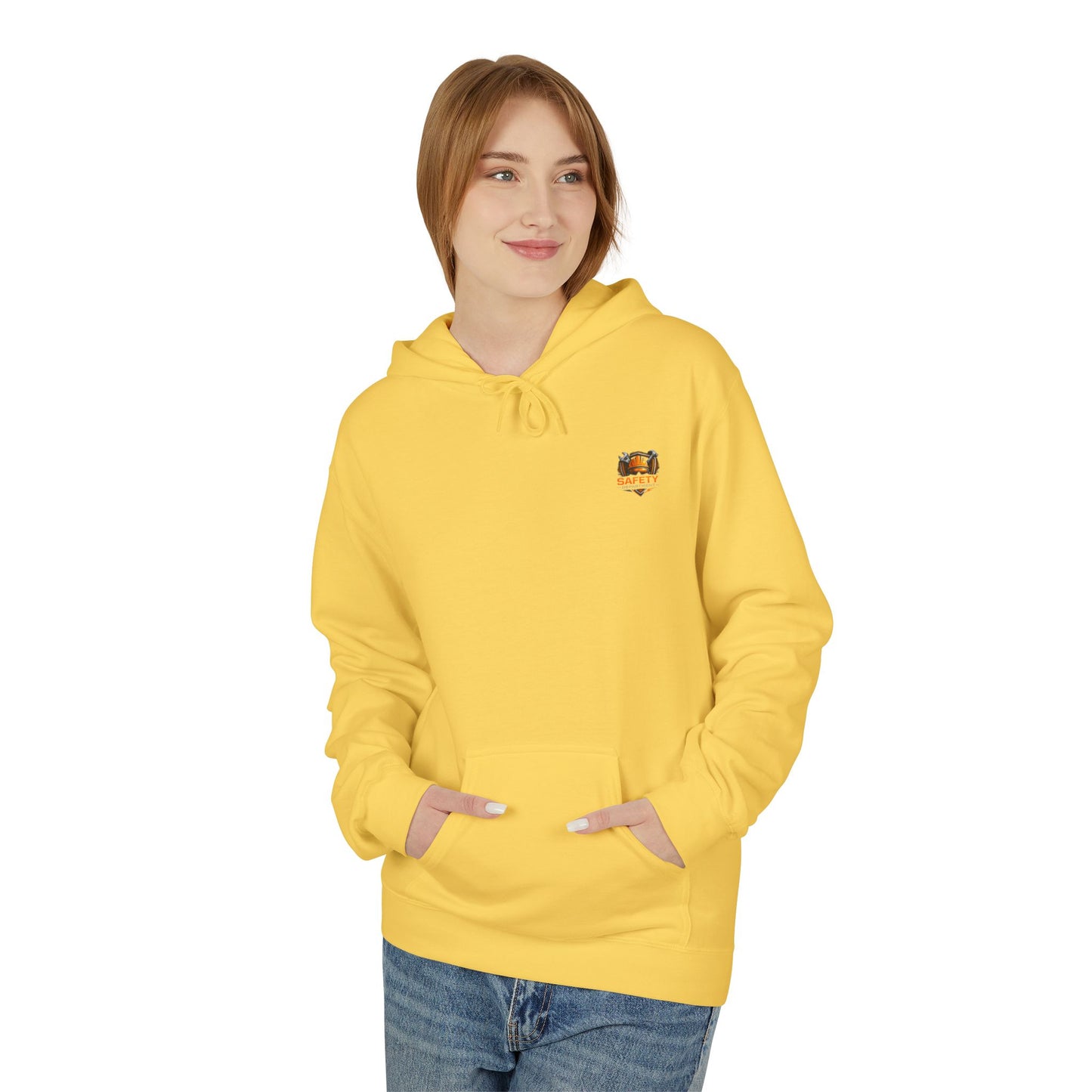 Safety Department Hoodie — "Last Line Before Incident" Graphic Workwear