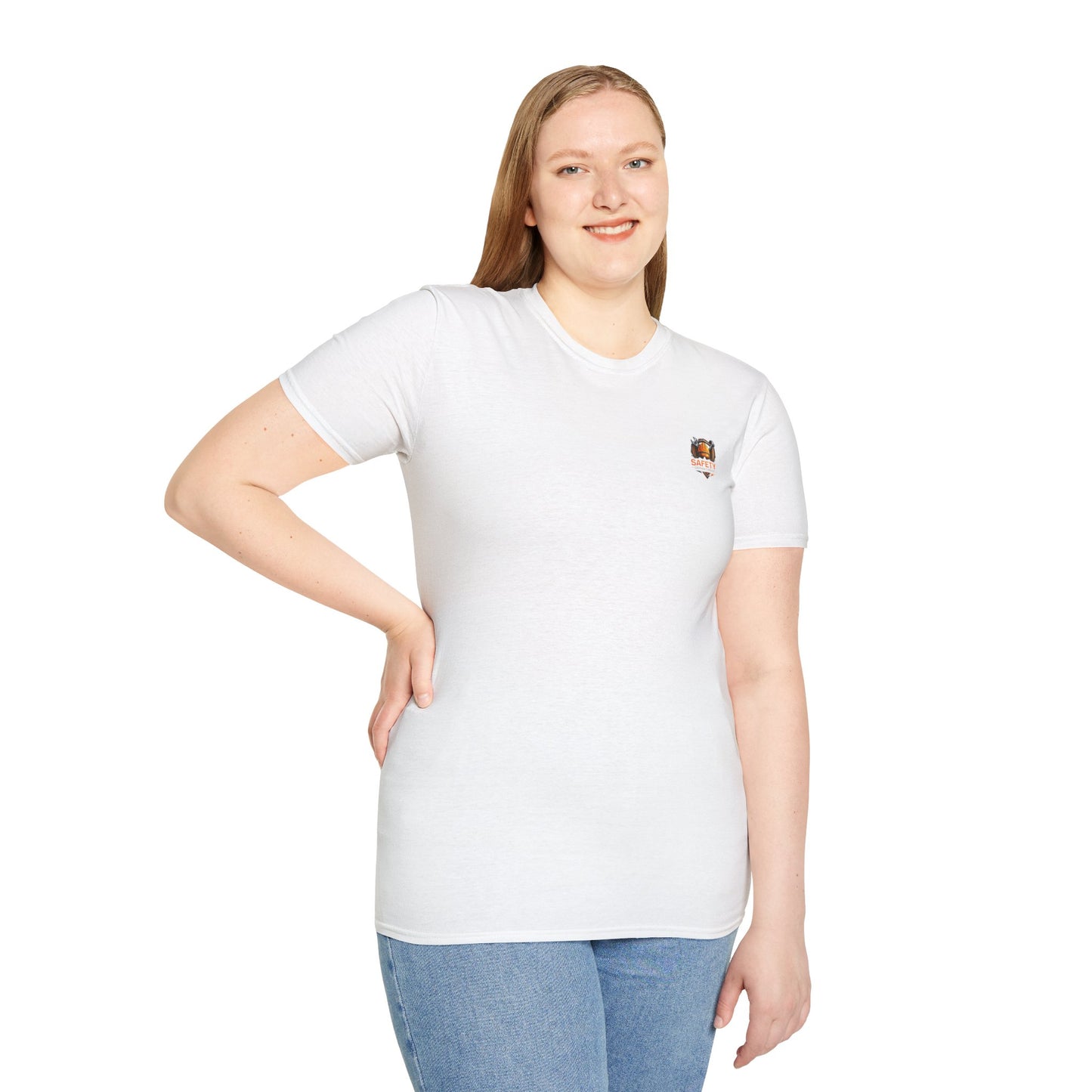 Safety Department Graphic T-Shirt — "Last Line Before Incident" Worksite Firefighter Tee