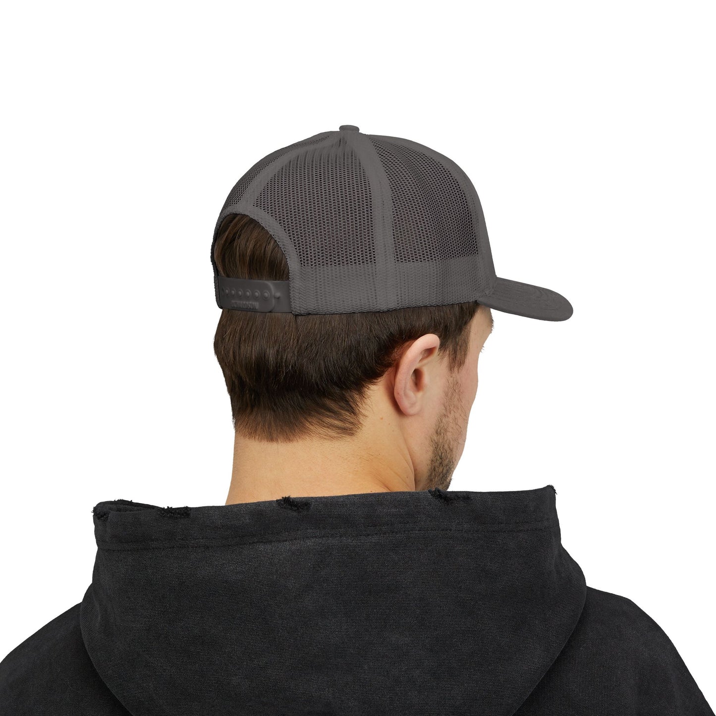Vintage Pile Crew Trucker Cap — Fishing Snapback Hat