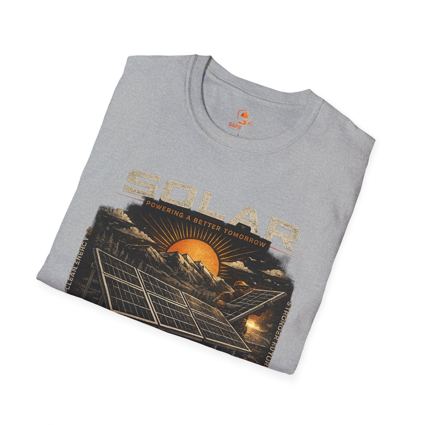 Solar Power Tee — Vintage Solar Energy Graphic T-Shirt