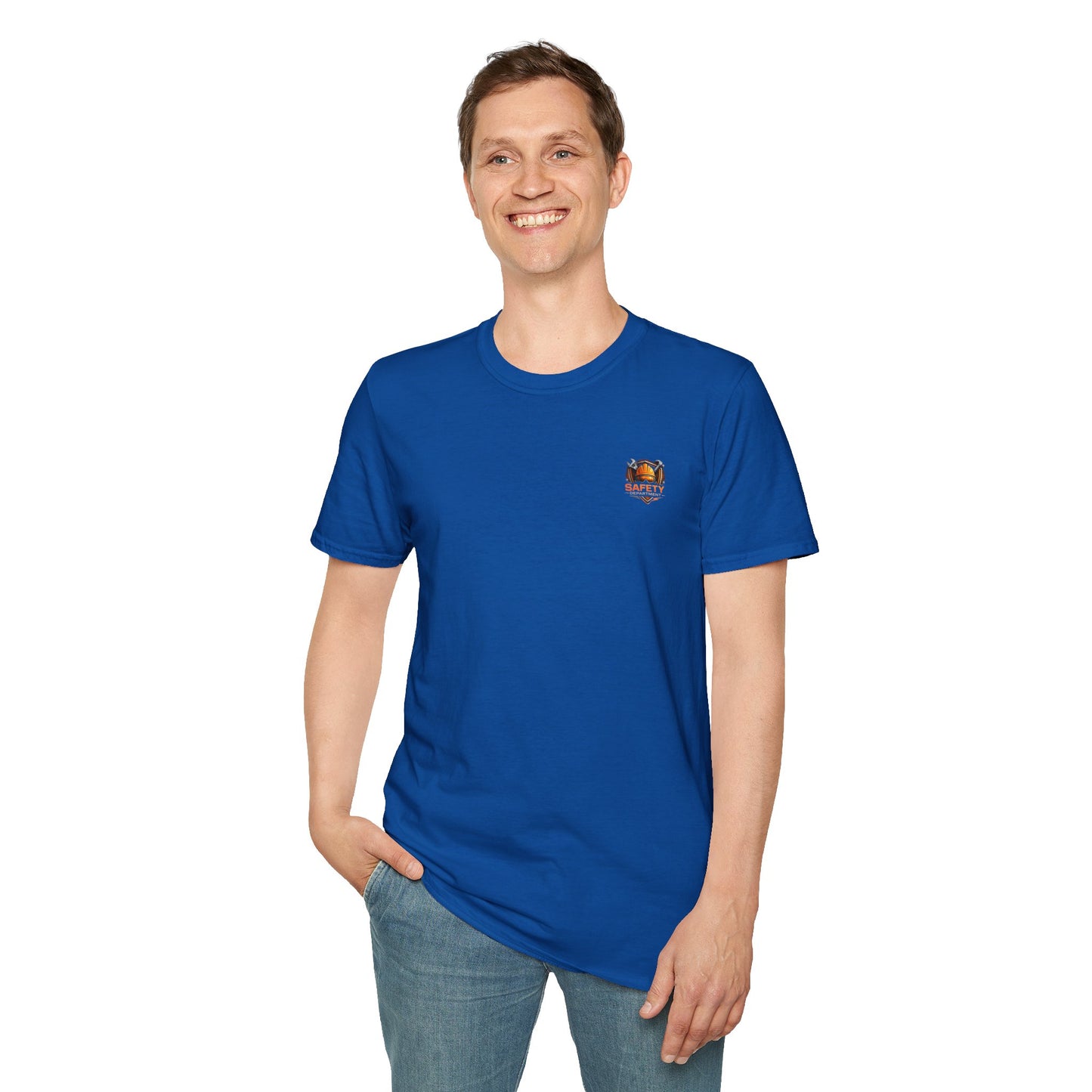 Safety Department Graphic T-Shirt — "Last Line Before Incident" Worksite Firefighter Tee