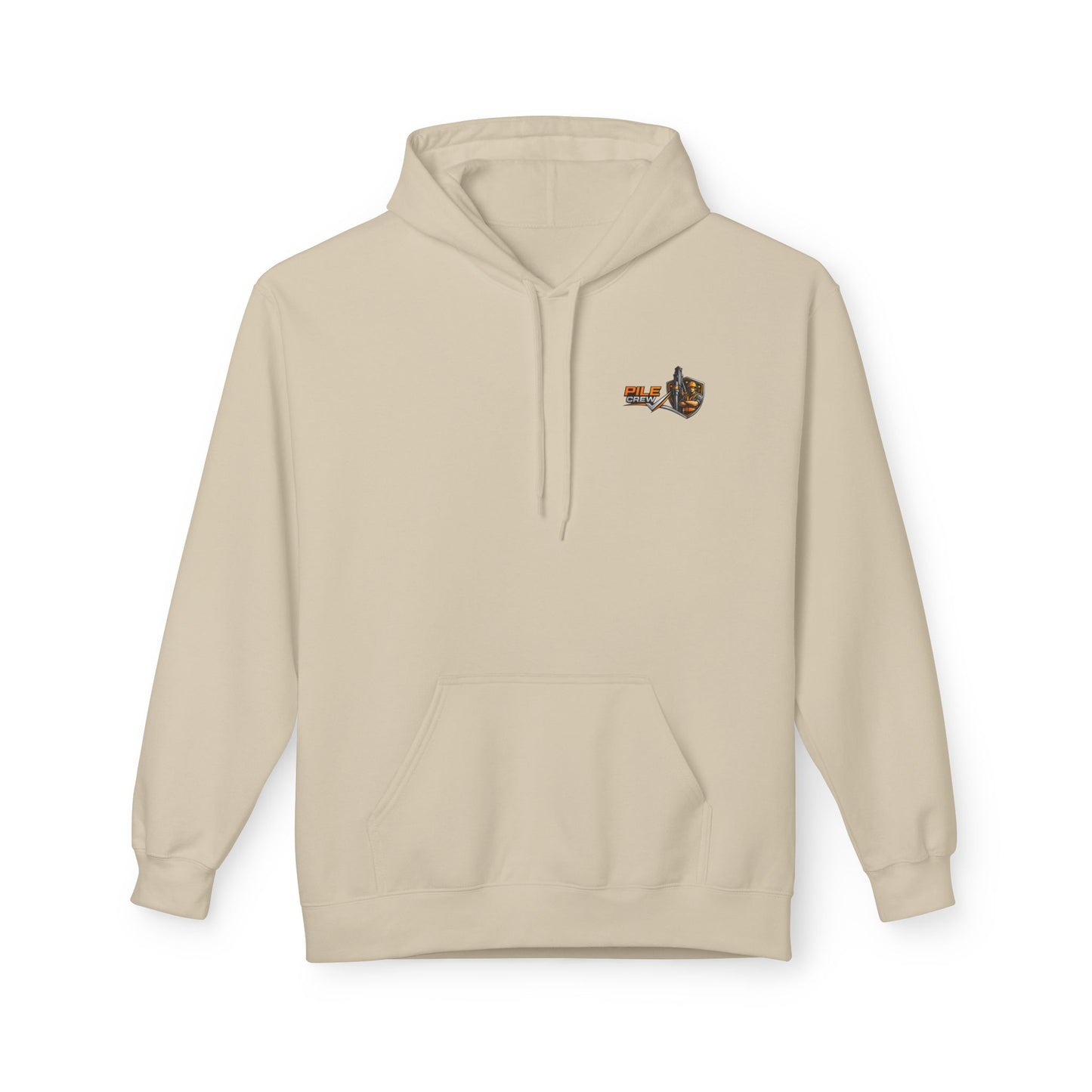 Pile Crew Industrial Hoodie — Heavy Equipment Construction Crew Pullover