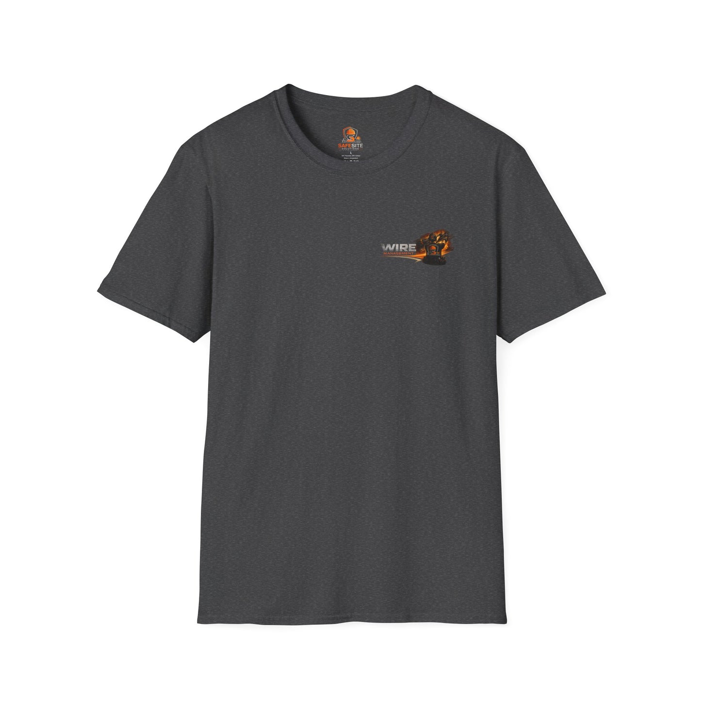 Wire Management Crew T-Shirt — Electrician Cable Tech Work Shirt