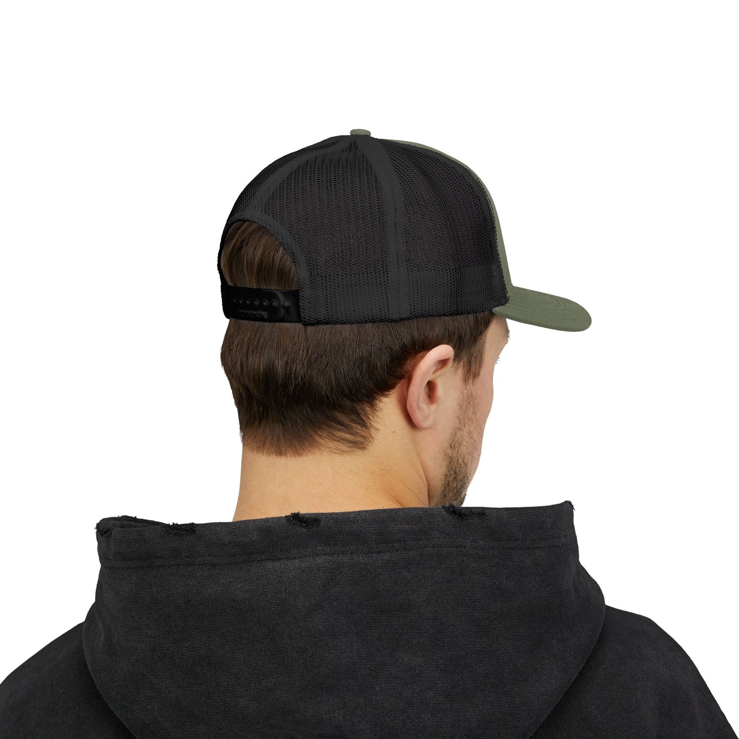 Burning Electrical Crew Snapback Trucker Cap