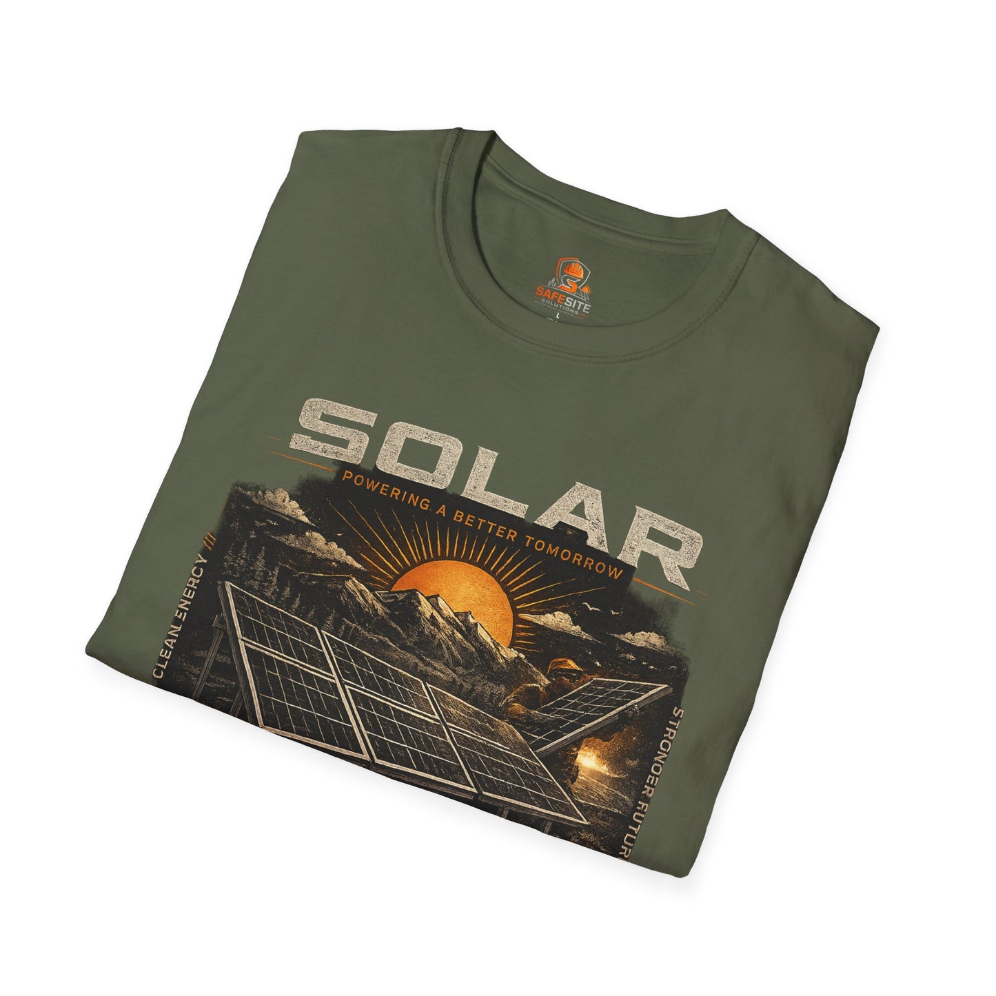 Solar Power Tee — Vintage Solar Energy Graphic T-Shirt
