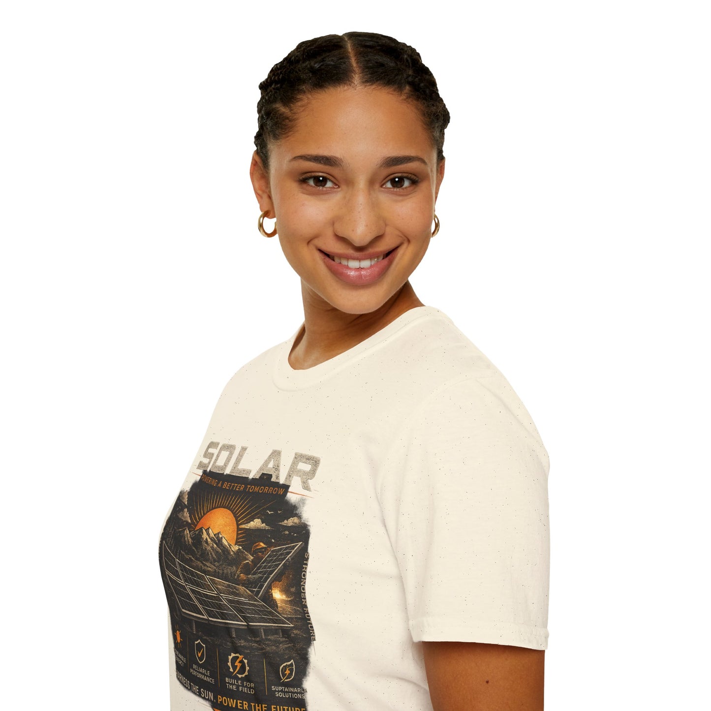 Solar Power Tee — Vintage Solar Energy Graphic T-Shirt