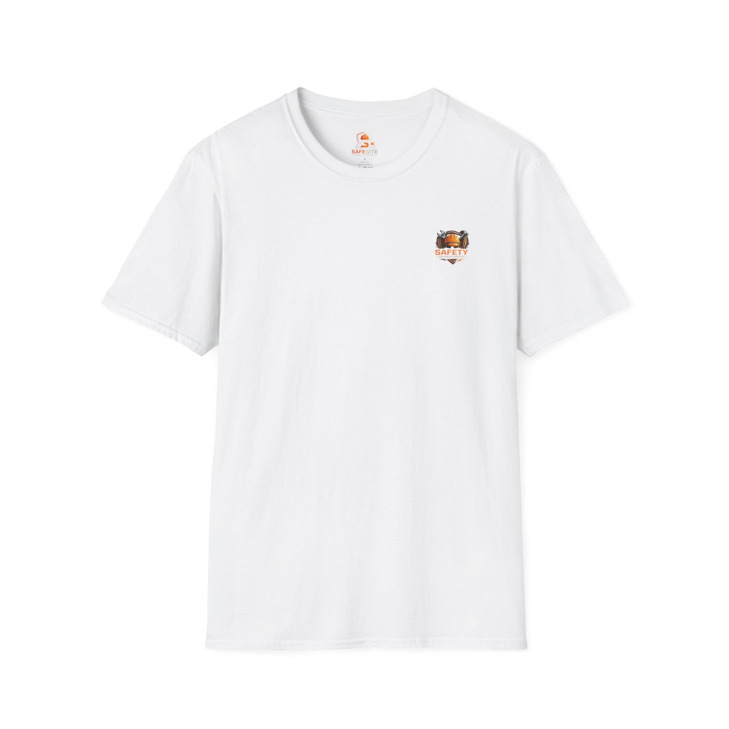Safety Department Graphic T-Shirt — "Last Line Before Incident" Worksite Firefighter Tee