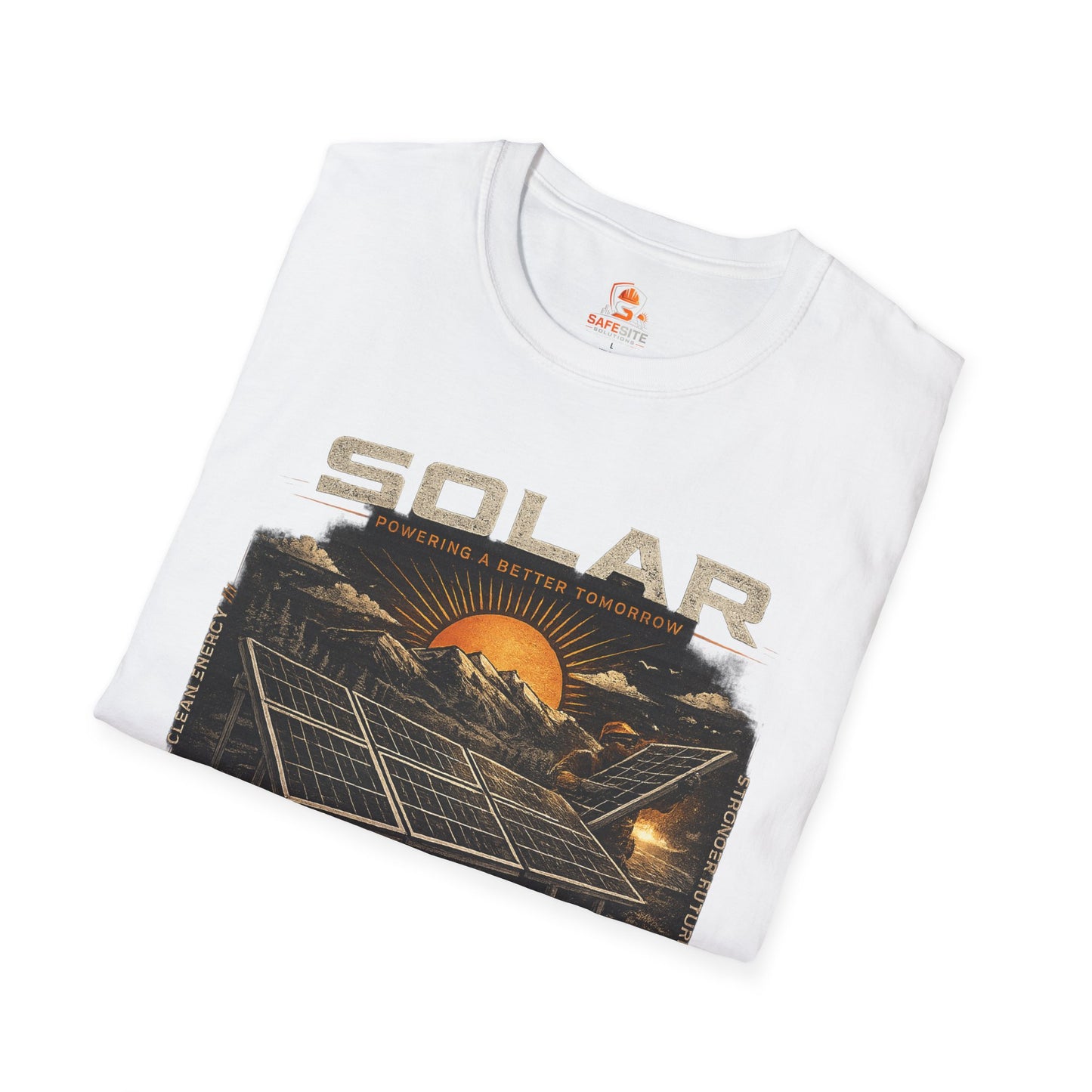 Solar Power Tee — Vintage Solar Energy Graphic T-Shirt