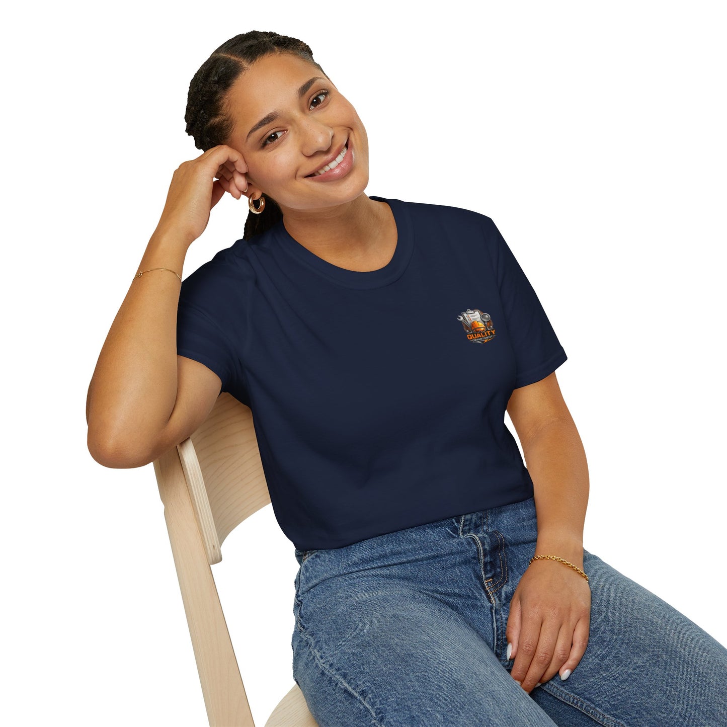 Quality Department T-Shirt — The Last Line Before Release Vintage Workwear Tee