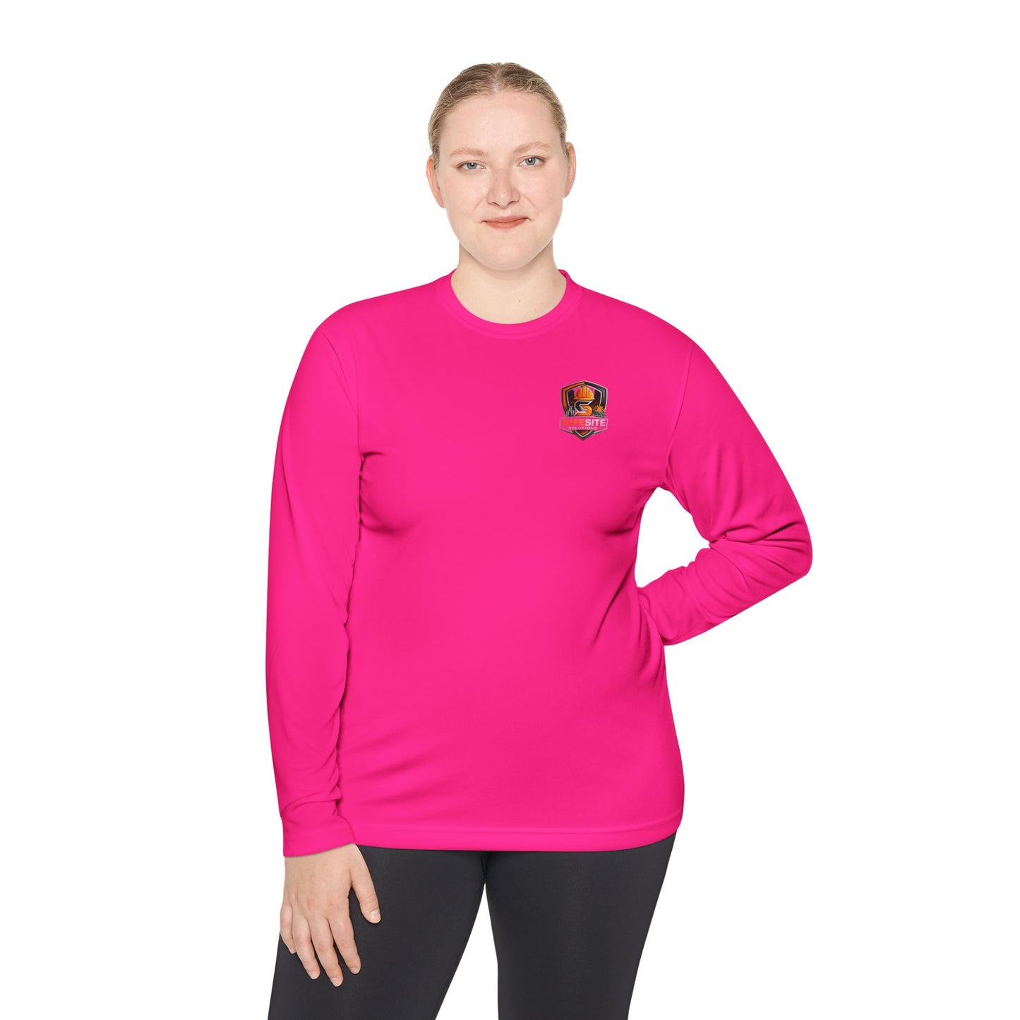 Solar Field Crew Long Sleeve Tee — 'Go Home Safe' Construction Worker Shirt