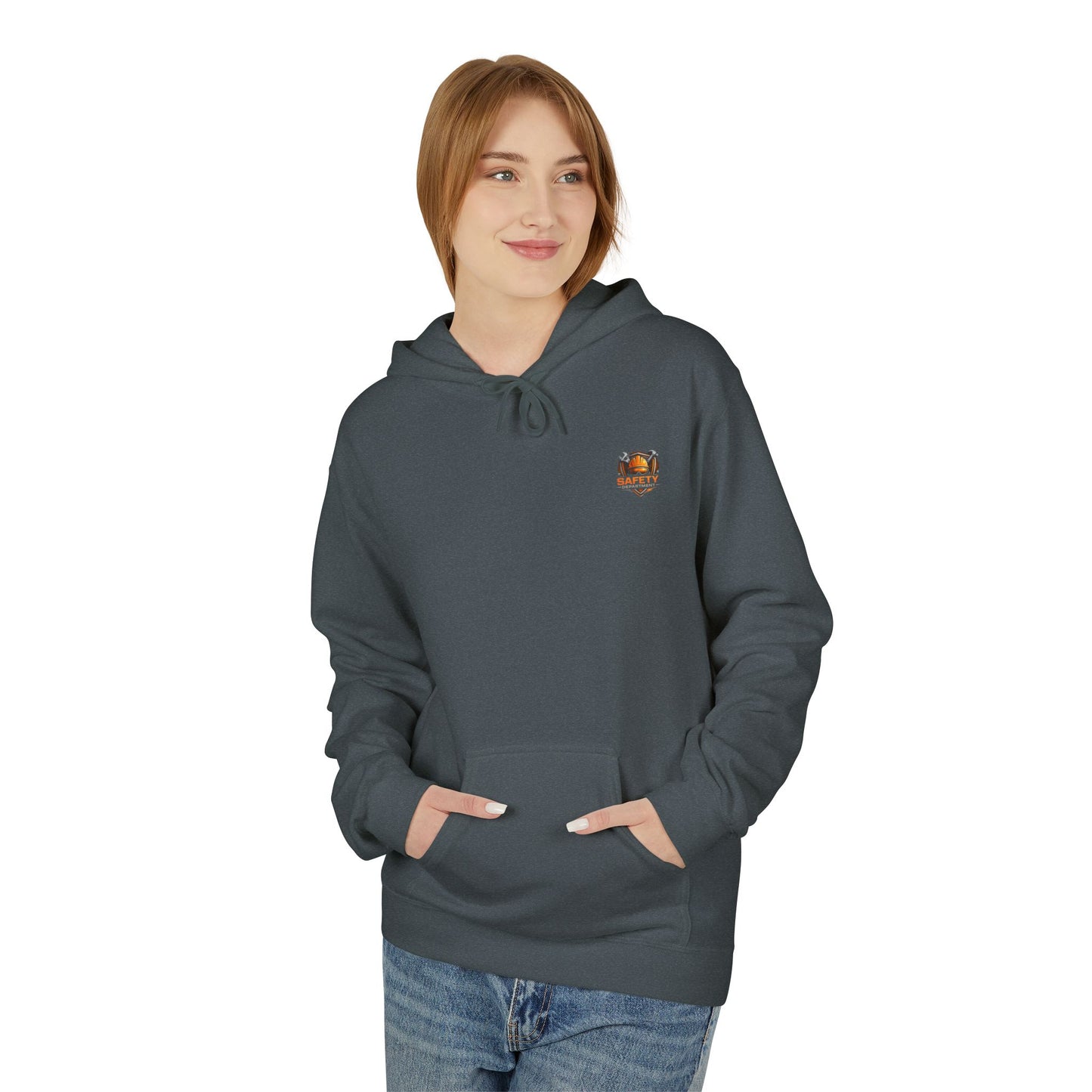 Safety Department Hoodie — "Last Line Before Incident" Graphic Workwear