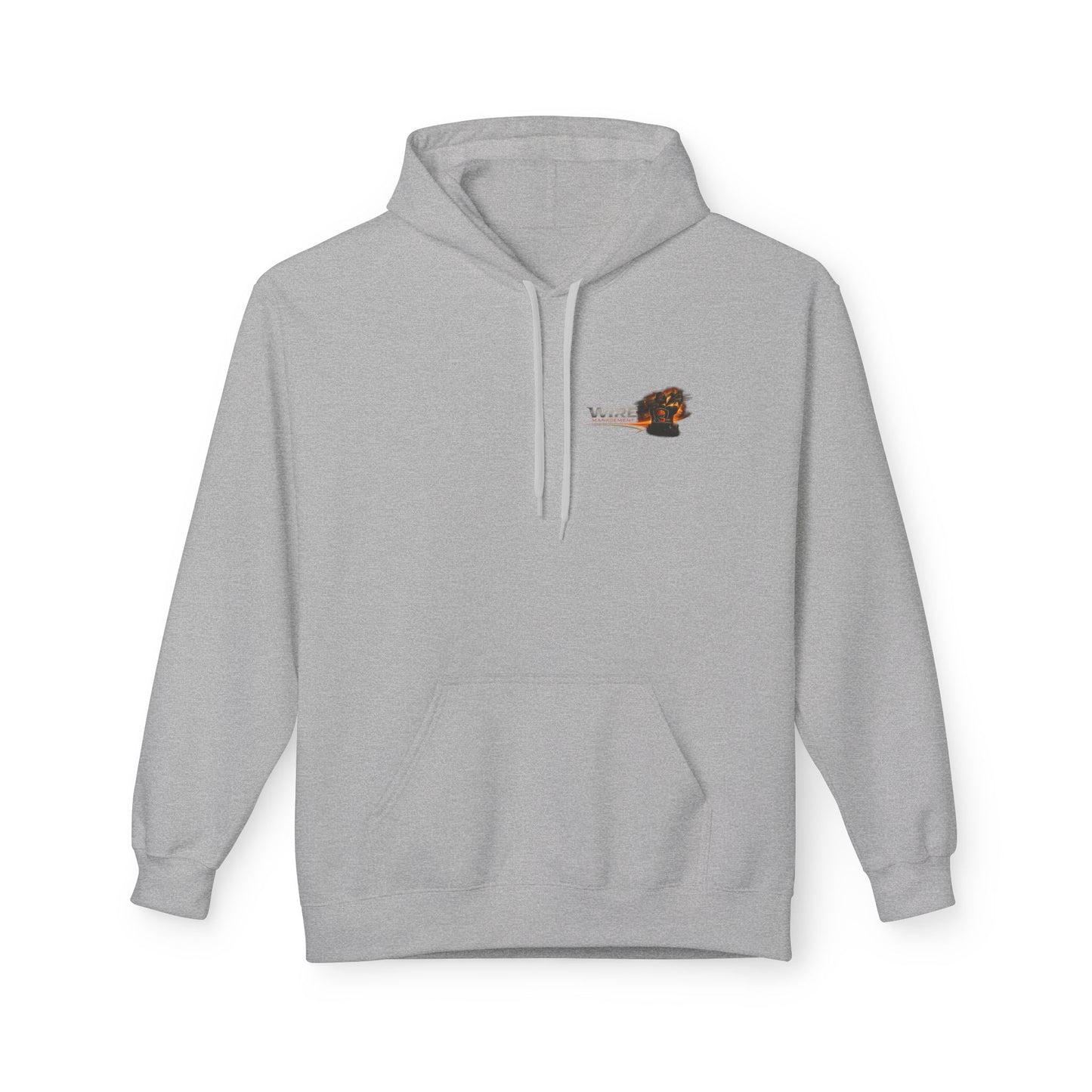 Wine Management Crew Hoodie — Funny Wine Lover Graphic Pullover