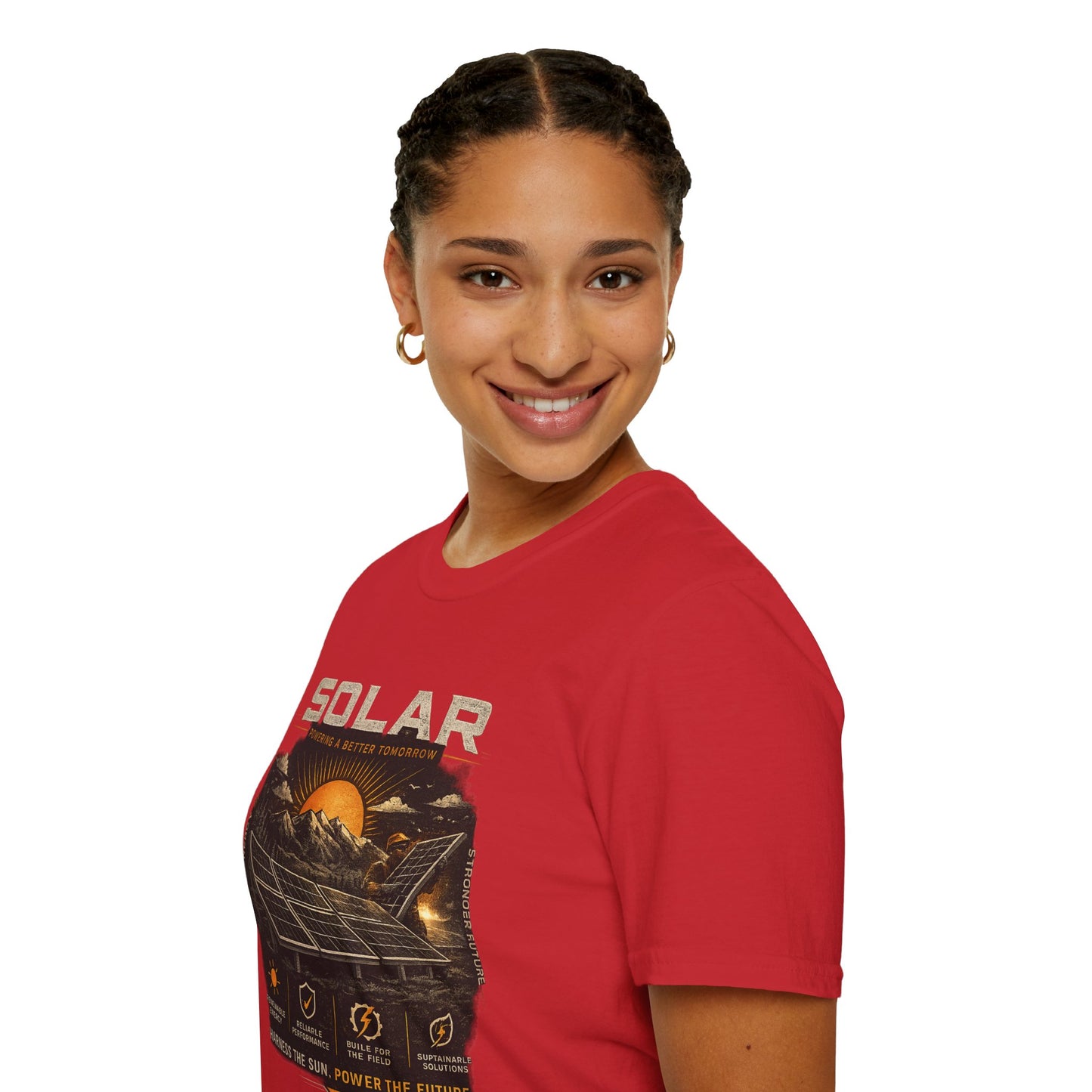 Solar Power Tee — Vintage Solar Energy Graphic T-Shirt