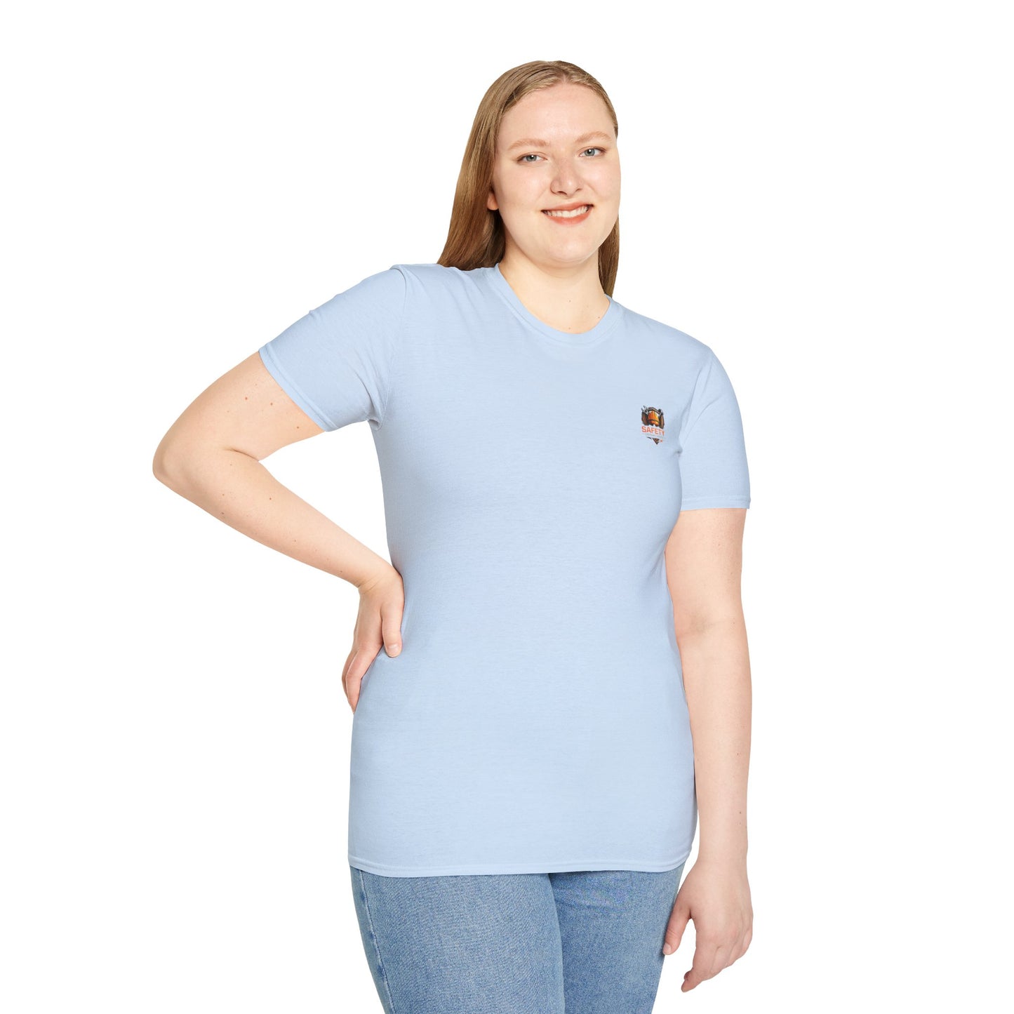 Safety Department Graphic T-Shirt — "Last Line Before Incident" Worksite Firefighter Tee