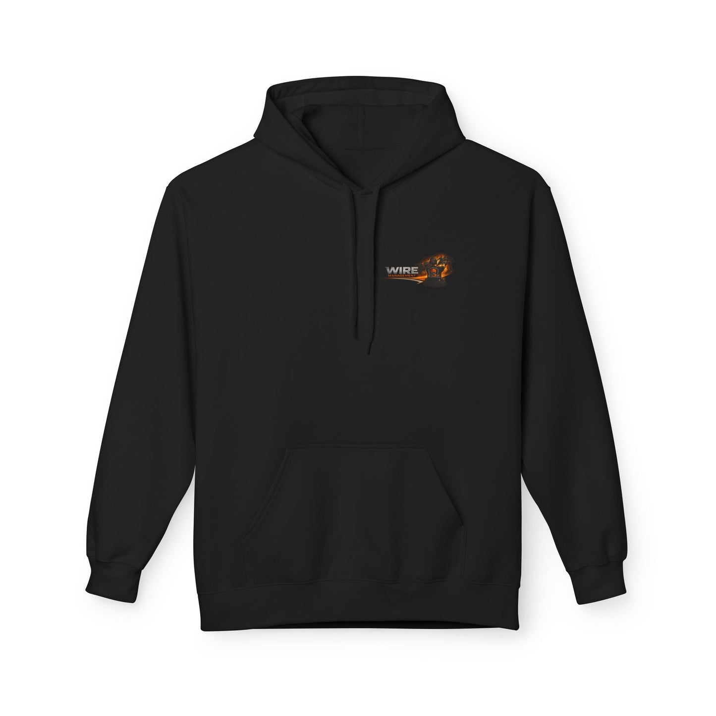 Wine Management Crew Hoodie — Funny Wine Lover Graphic Pullover