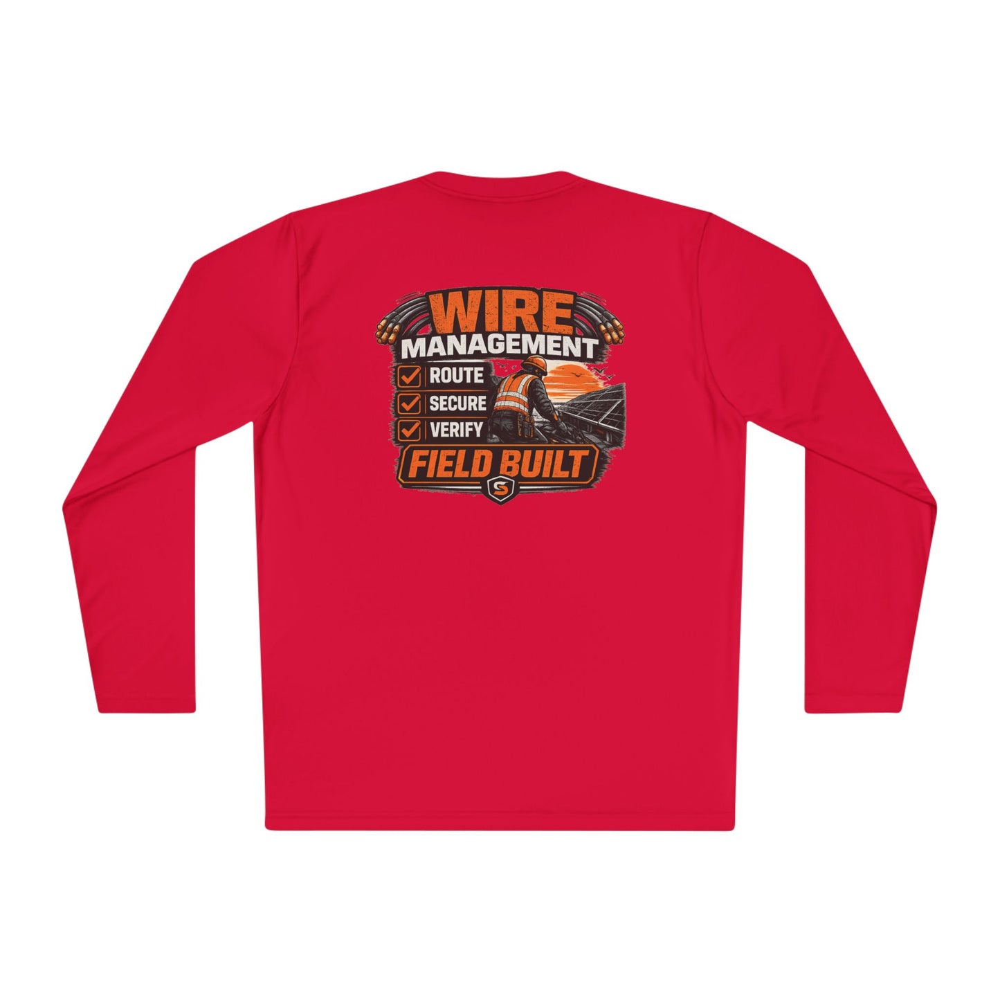Wire Management Field Built Long Sleeve Tee