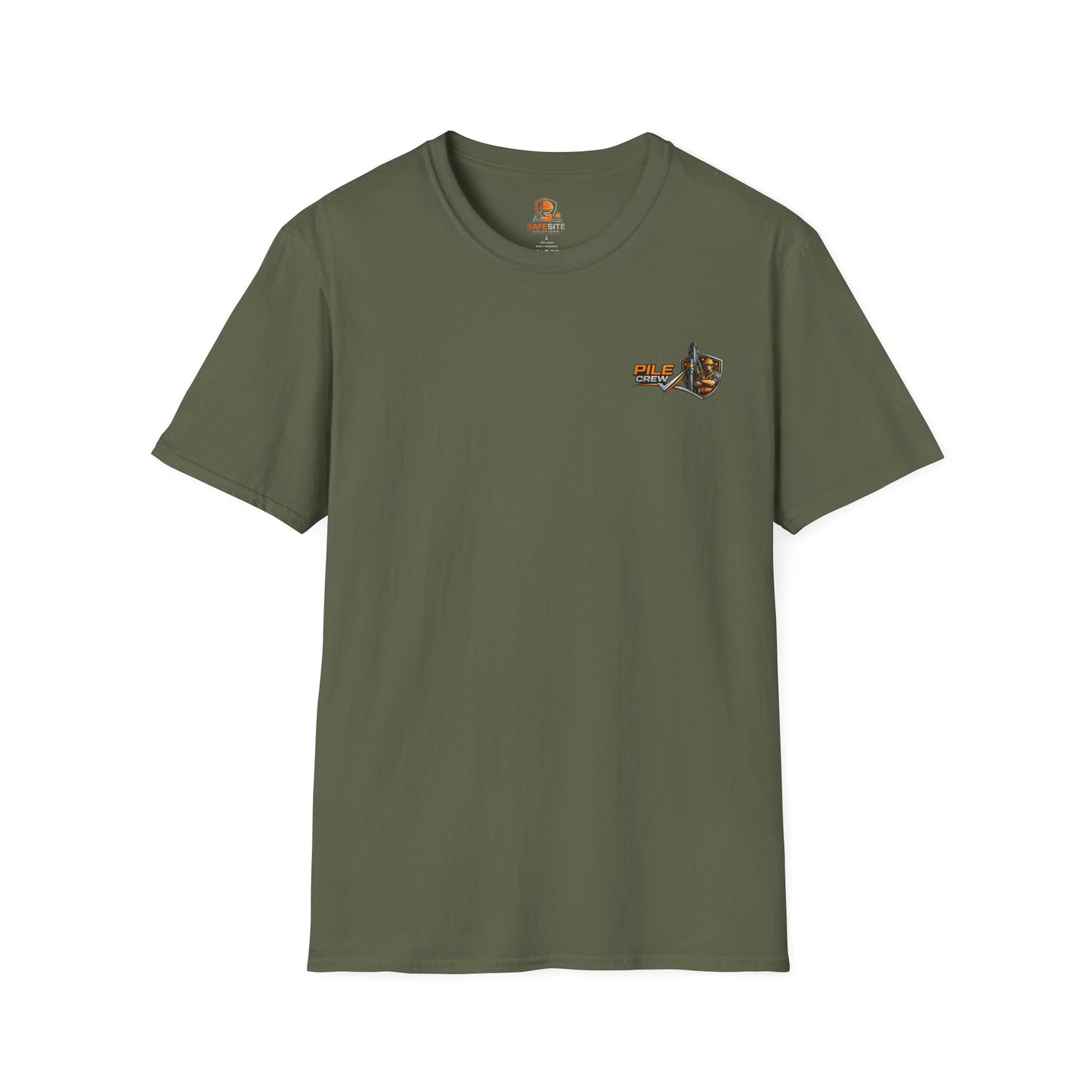 Pile Crew Logging T-Shirt — Rustic Lumberjack Forest Workwear