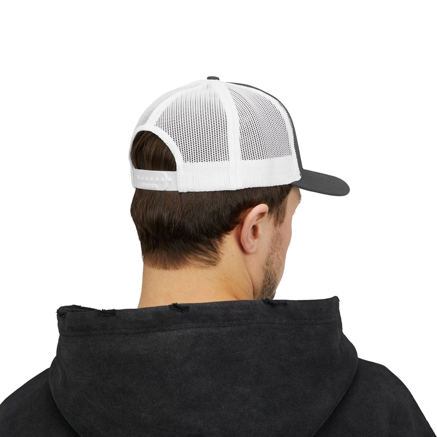 Vintage Pile Crew Trucker Cap — Fishing Snapback Hat