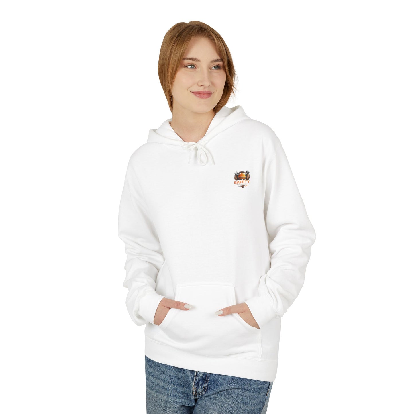 Safety Department Hoodie — "Last Line Before Incident" Graphic Workwear