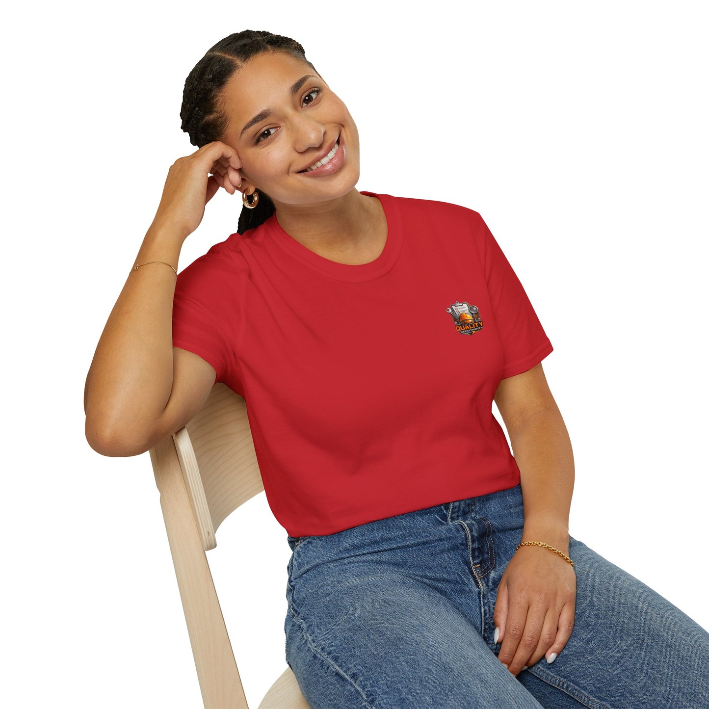 Quality Department T-Shirt — The Last Line Before Release Vintage Workwear Tee