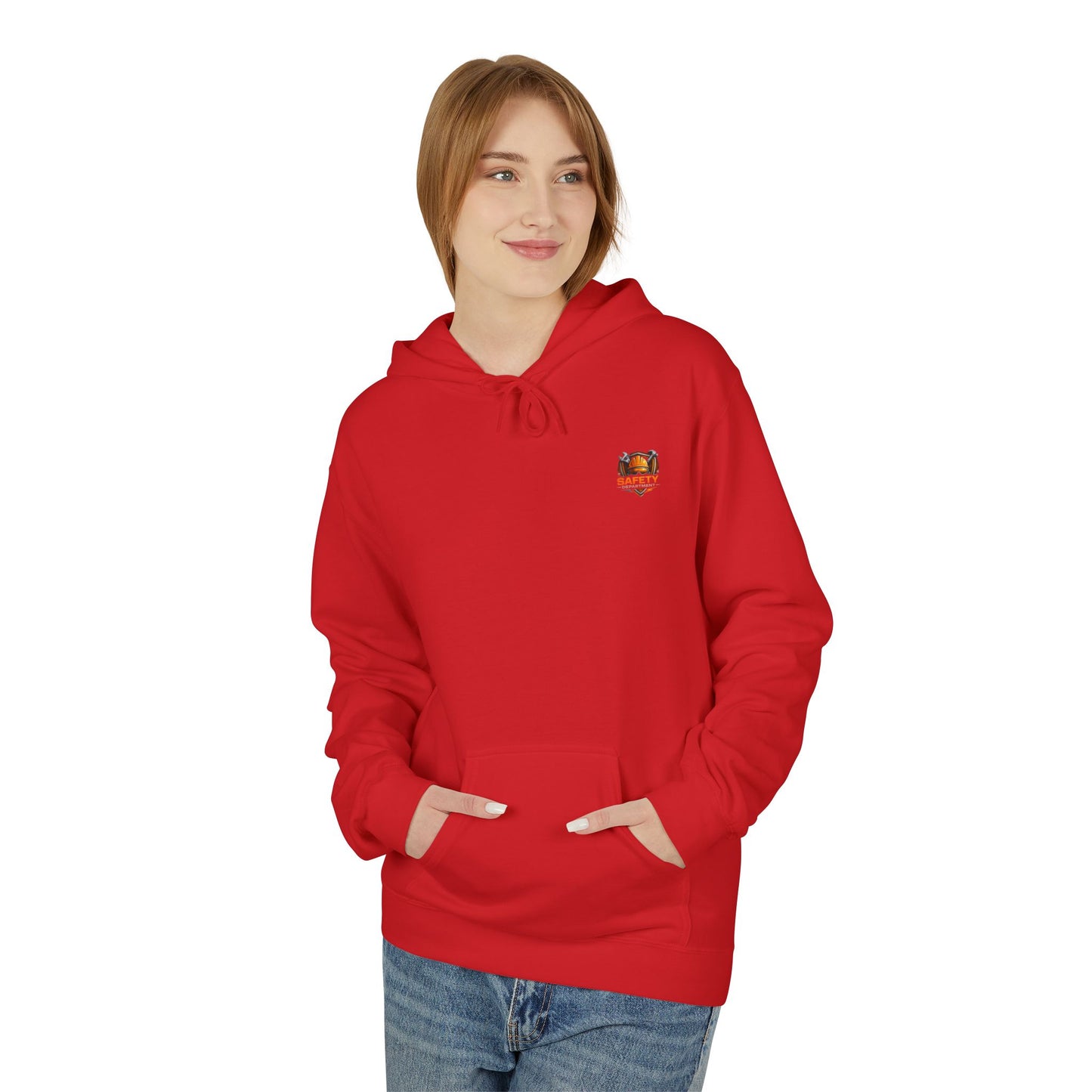 Safety Department Hoodie — "Last Line Before Incident" Graphic Workwear