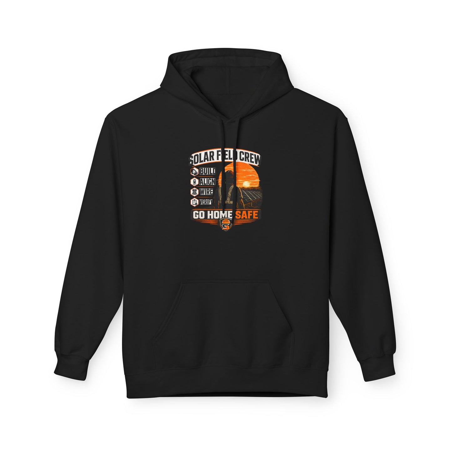 Solar Field Crew Hoodie – Go Home Safe Graphic Workwear