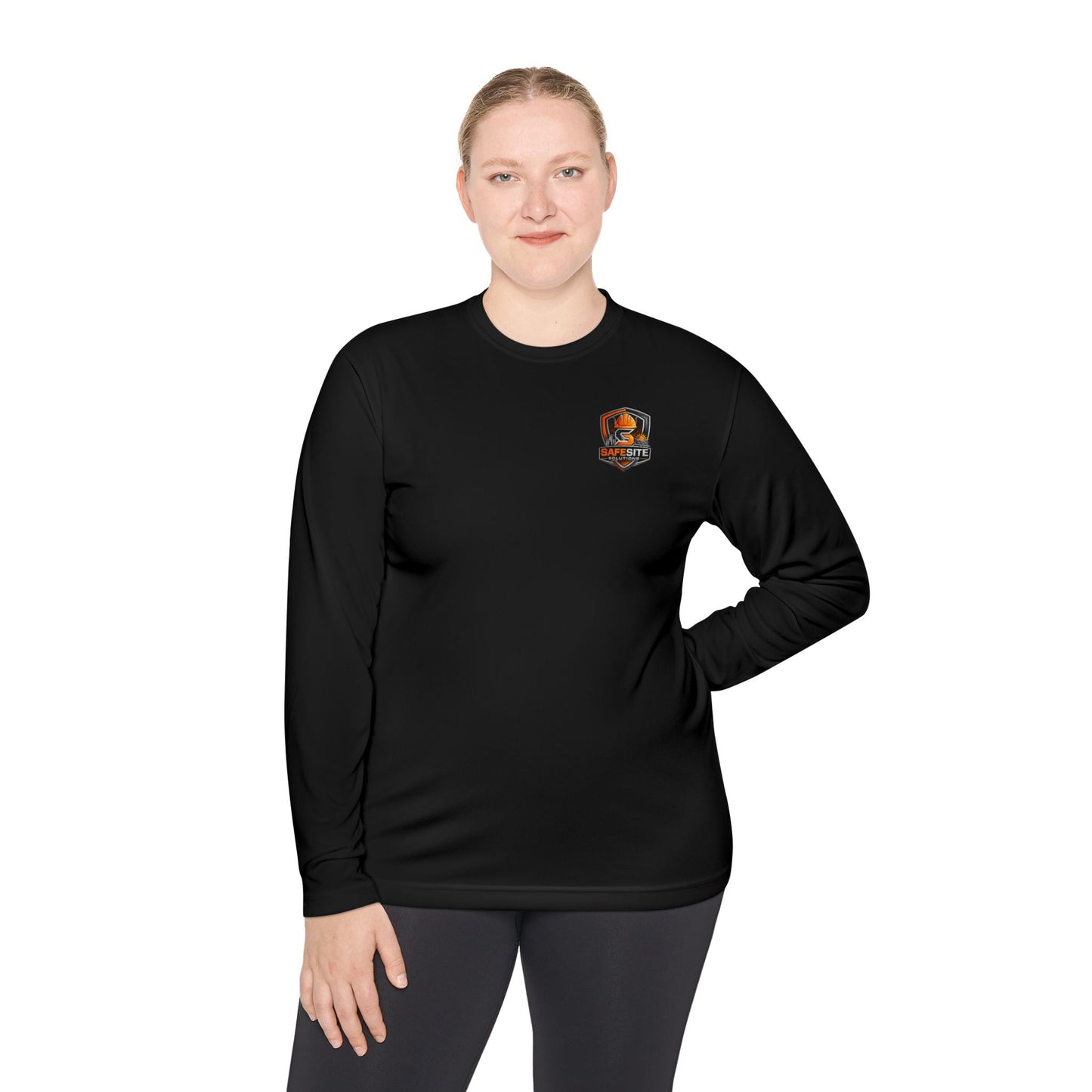Solar Field Crew Long Sleeve Tee — 'Go Home Safe' Construction Worker Shirt