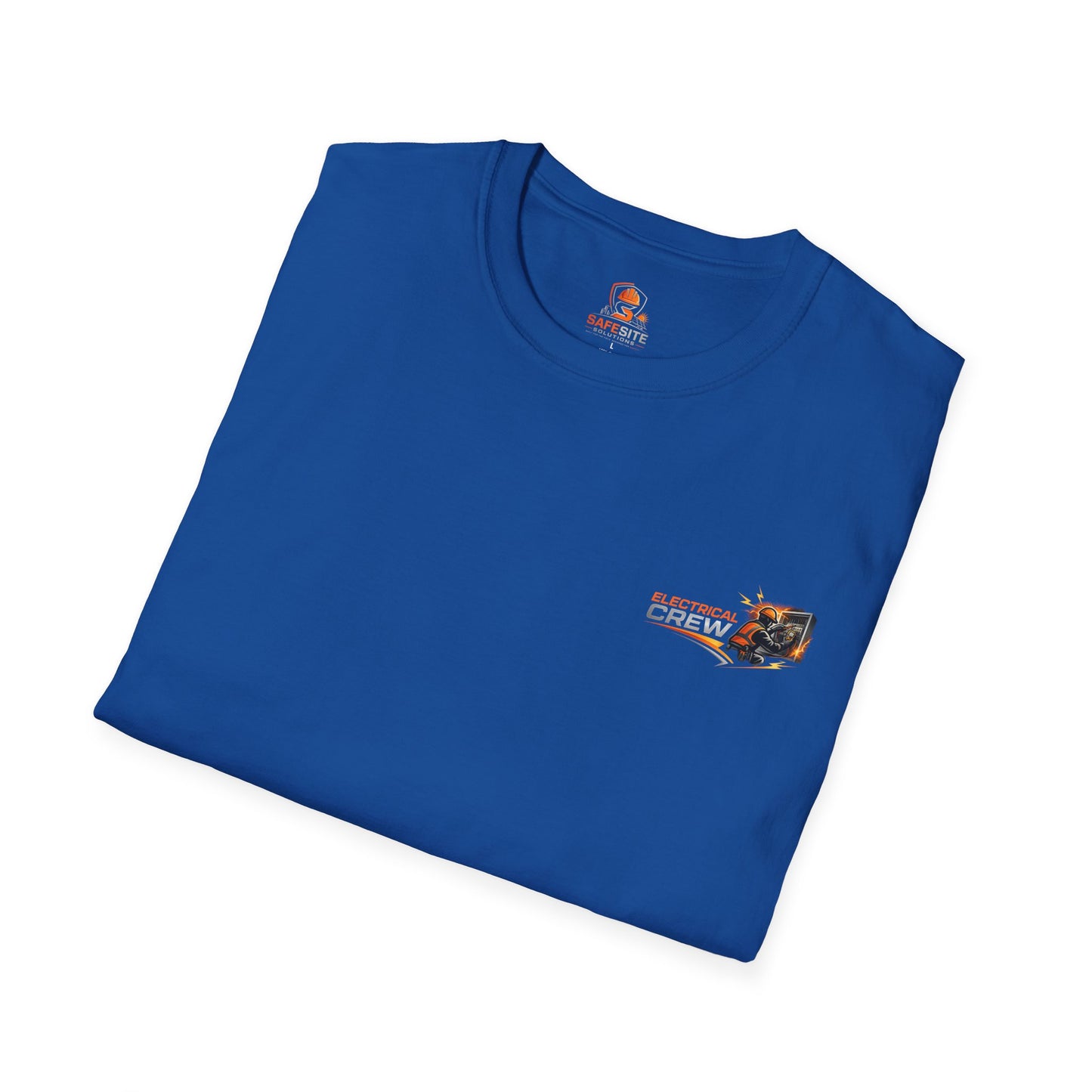 Electrical Crew DC T‑Shirt — Electrician Safety Megger, Terminate & Verify Design