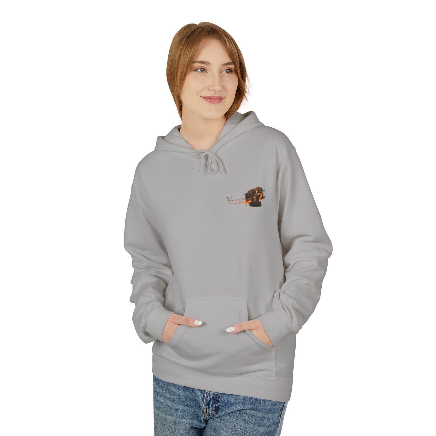 Wine Management Crew Hoodie — Funny Wine Lover Graphic Pullover