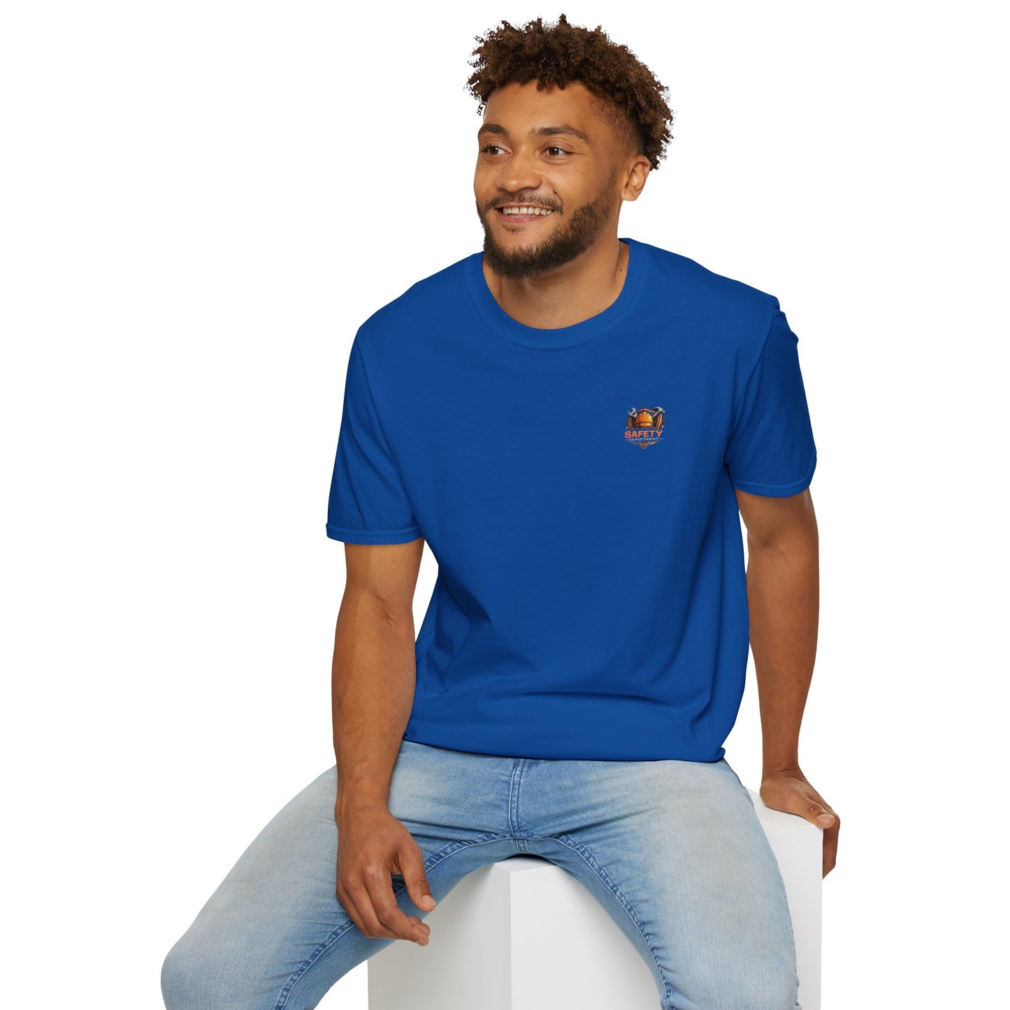Safety Department Graphic T-Shirt — "Last Line Before Incident" Worksite Firefighter Tee