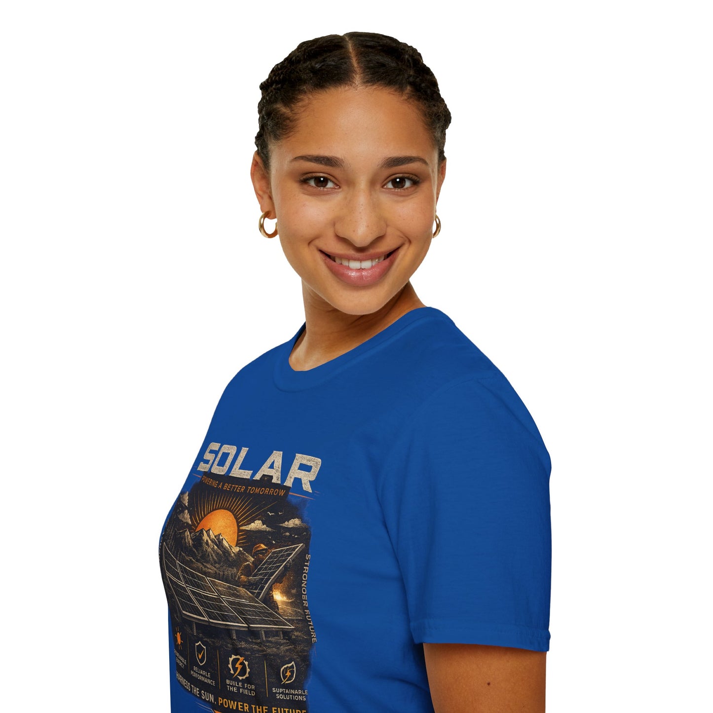 Solar Power Tee — Vintage Solar Energy Graphic T-Shirt
