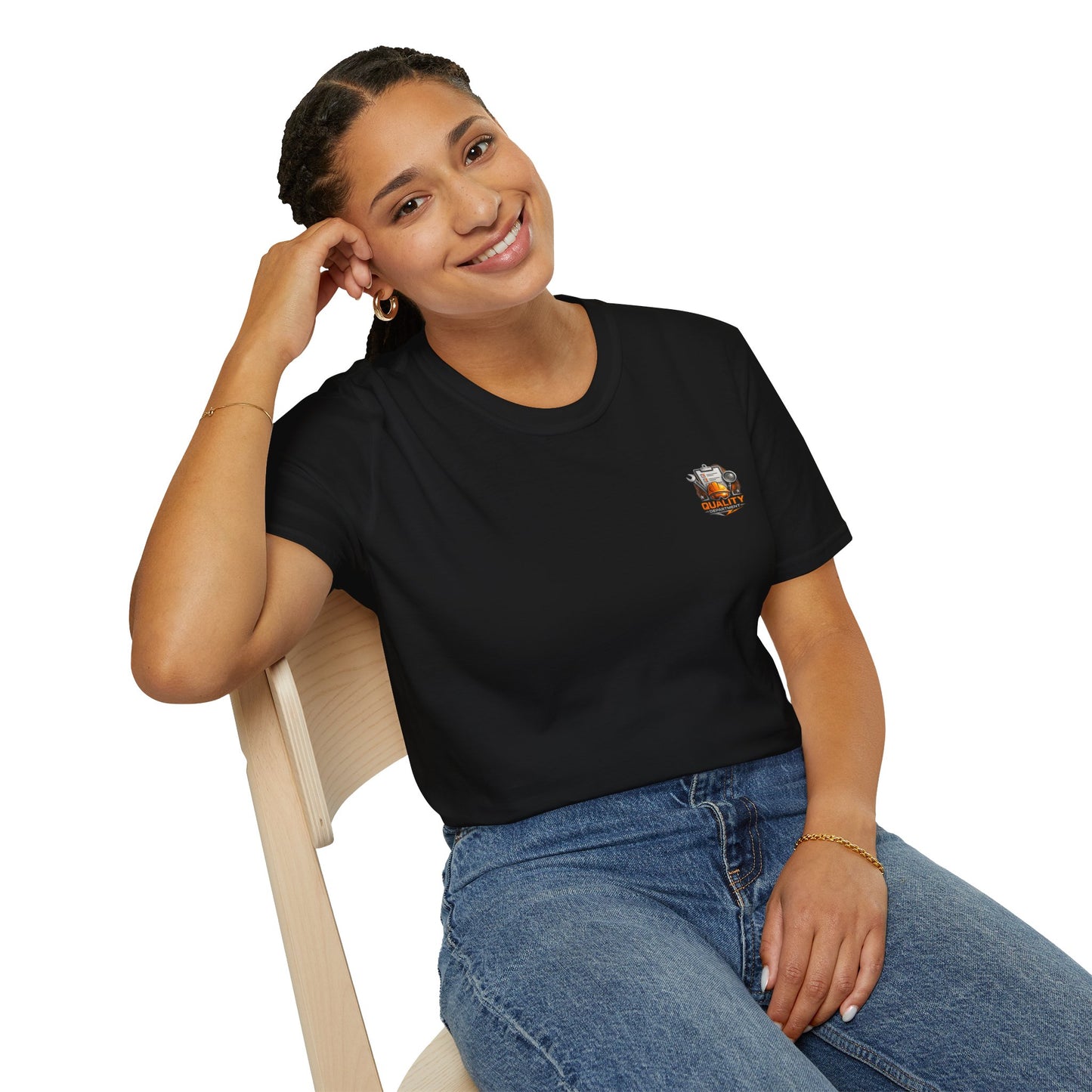 Quality Department T-Shirt — The Last Line Before Release Vintage Workwear Tee