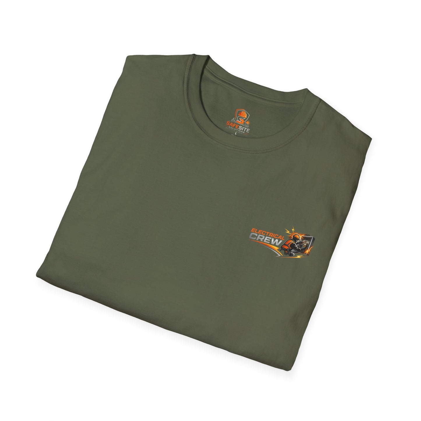 Electrical Crew DC T‑Shirt — Electrician Safety Megger, Terminate & Verify Design