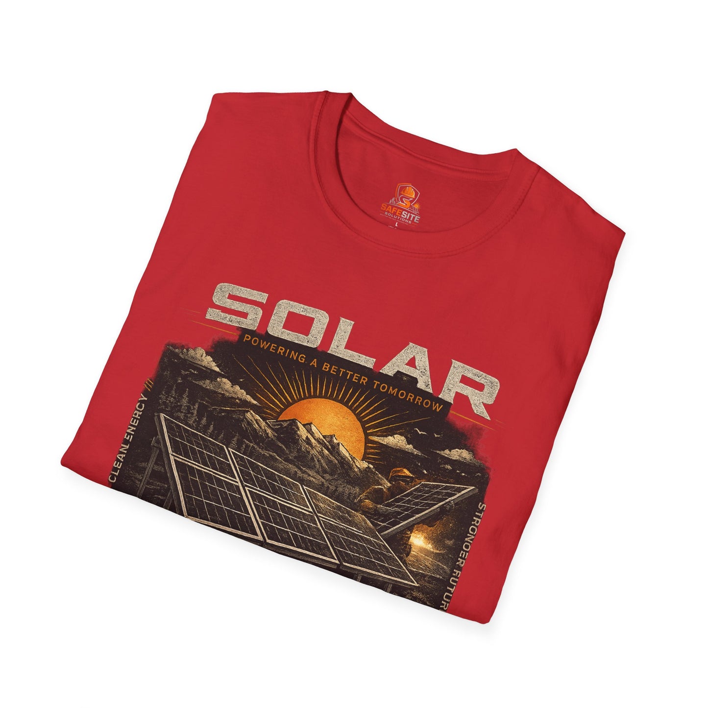 Solar Power Tee — Vintage Solar Energy Graphic T-Shirt