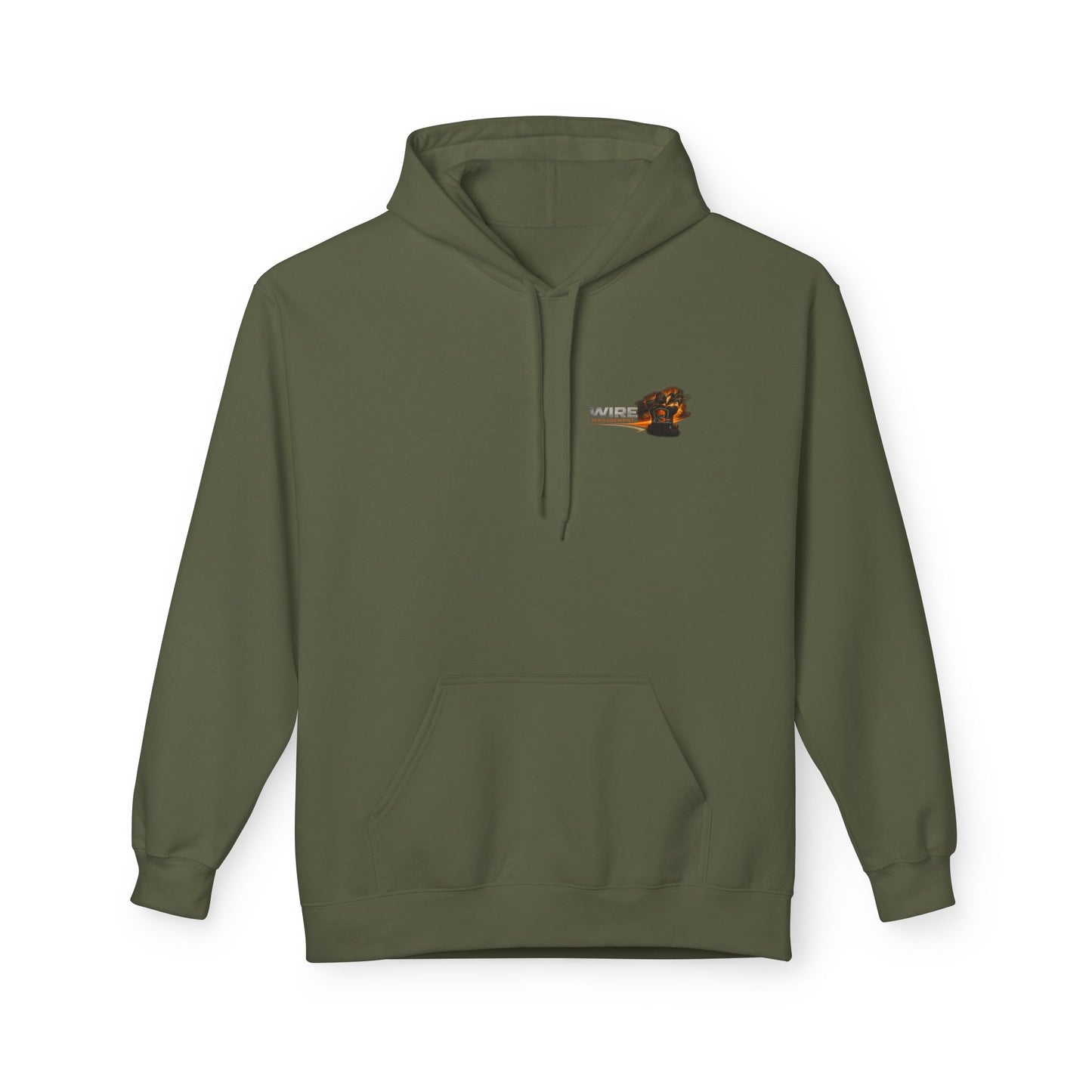 Wine Management Crew Hoodie — Funny Wine Lover Graphic Pullover