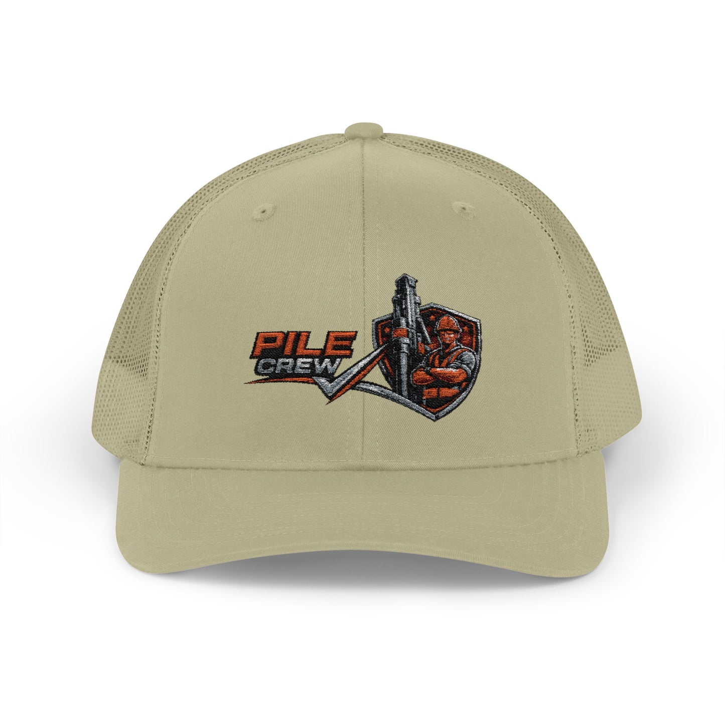 Vintage Pile Crew Trucker Cap — Fishing Snapback Hat