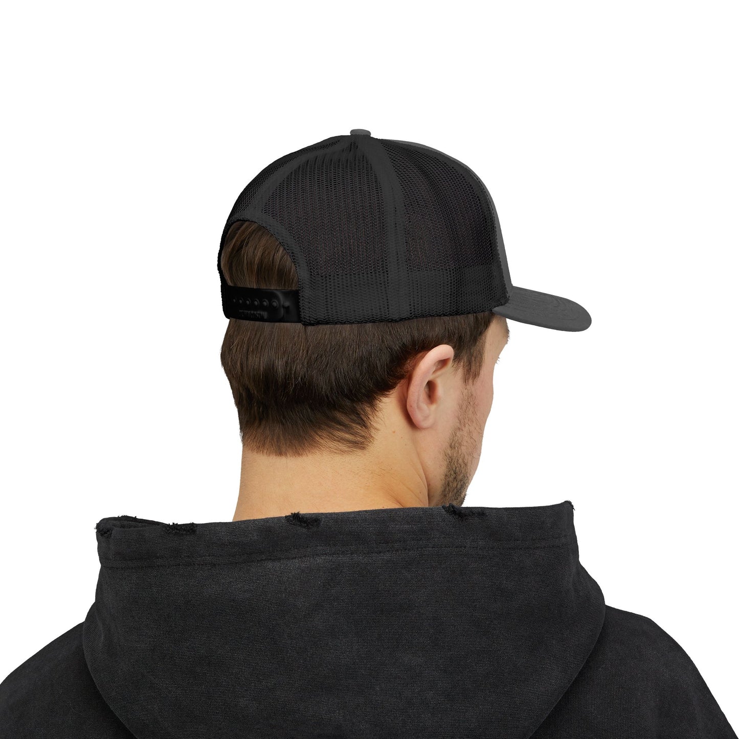 Burning Electrical Crew Snapback Trucker Cap